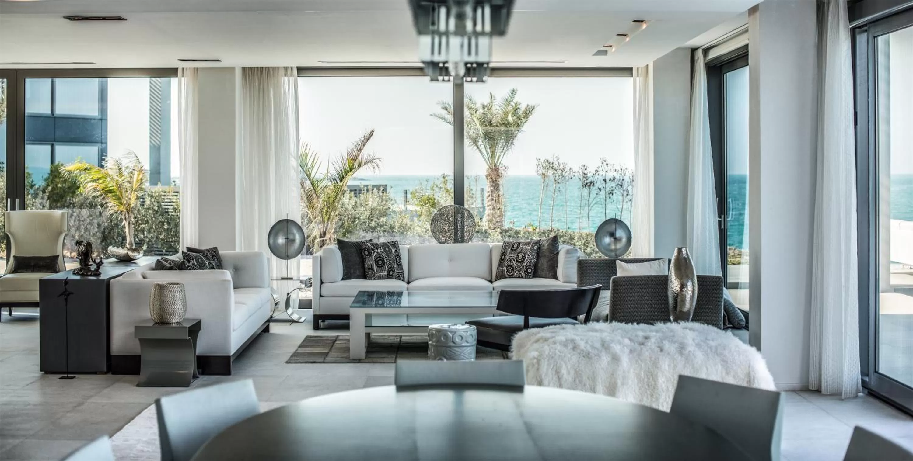 Living room in Nurai Island, Saadiyat