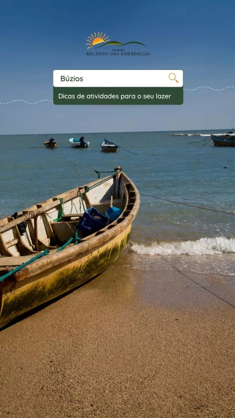 Beach in Pousada Recanto Das Emerências