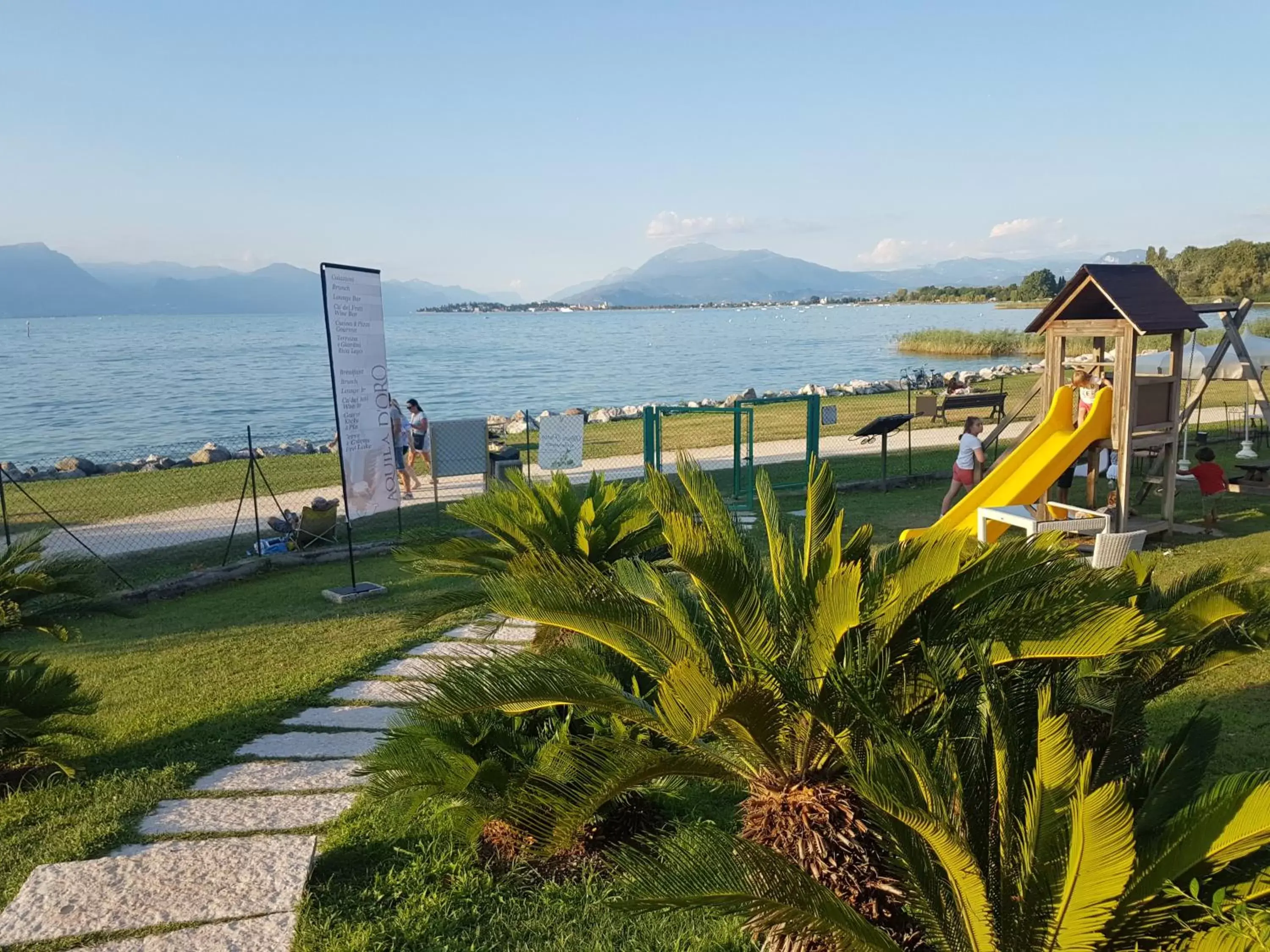 Children play ground in Hotel Aquila D'Oro Desenzano