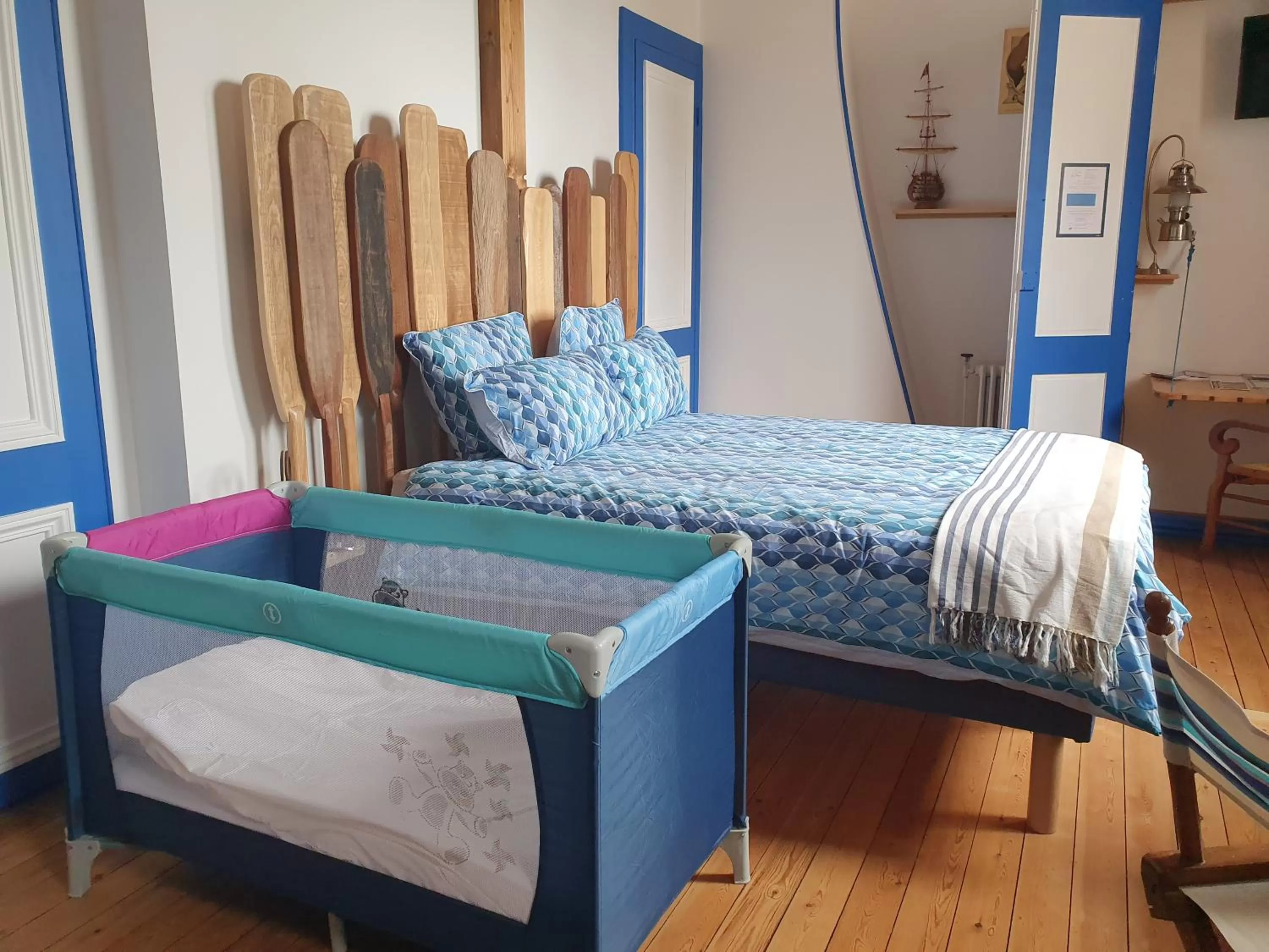 Bed in B & B Les Secrets des Loges