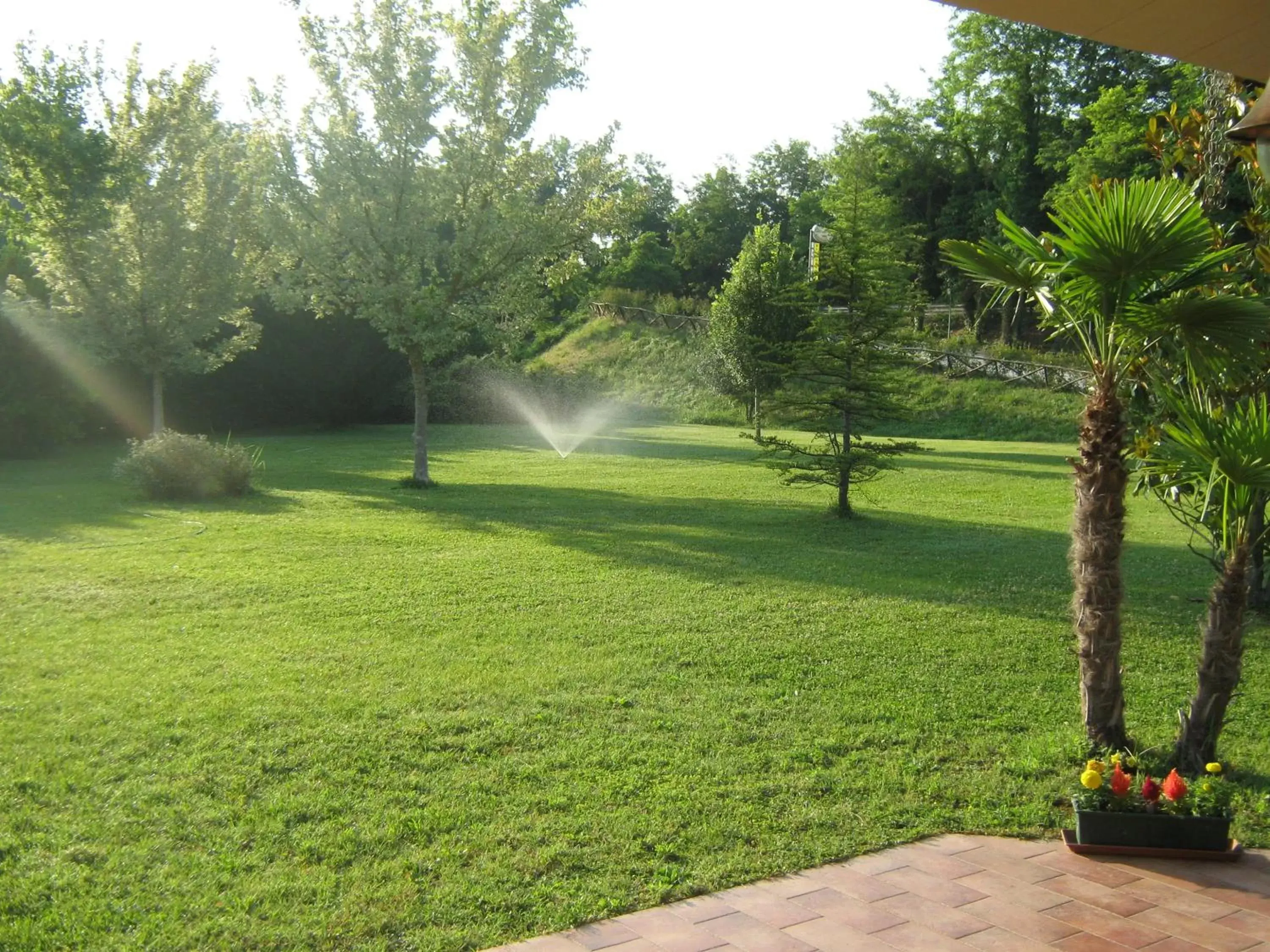 Garden view, Garden in B & B OASI