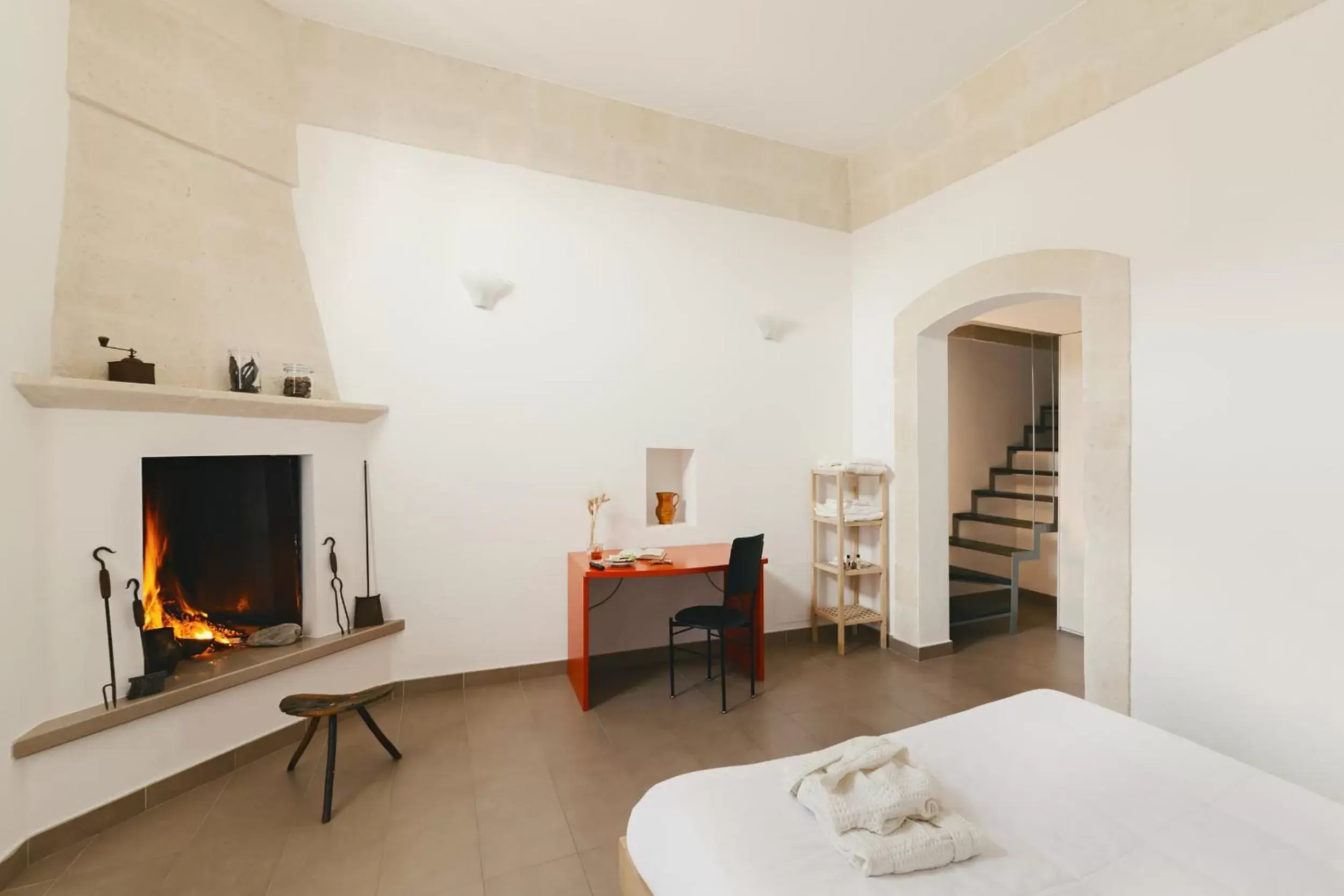 Bed, TV/Entertainment Center in Il Borgo Ritrovato - Albergo Diffuso