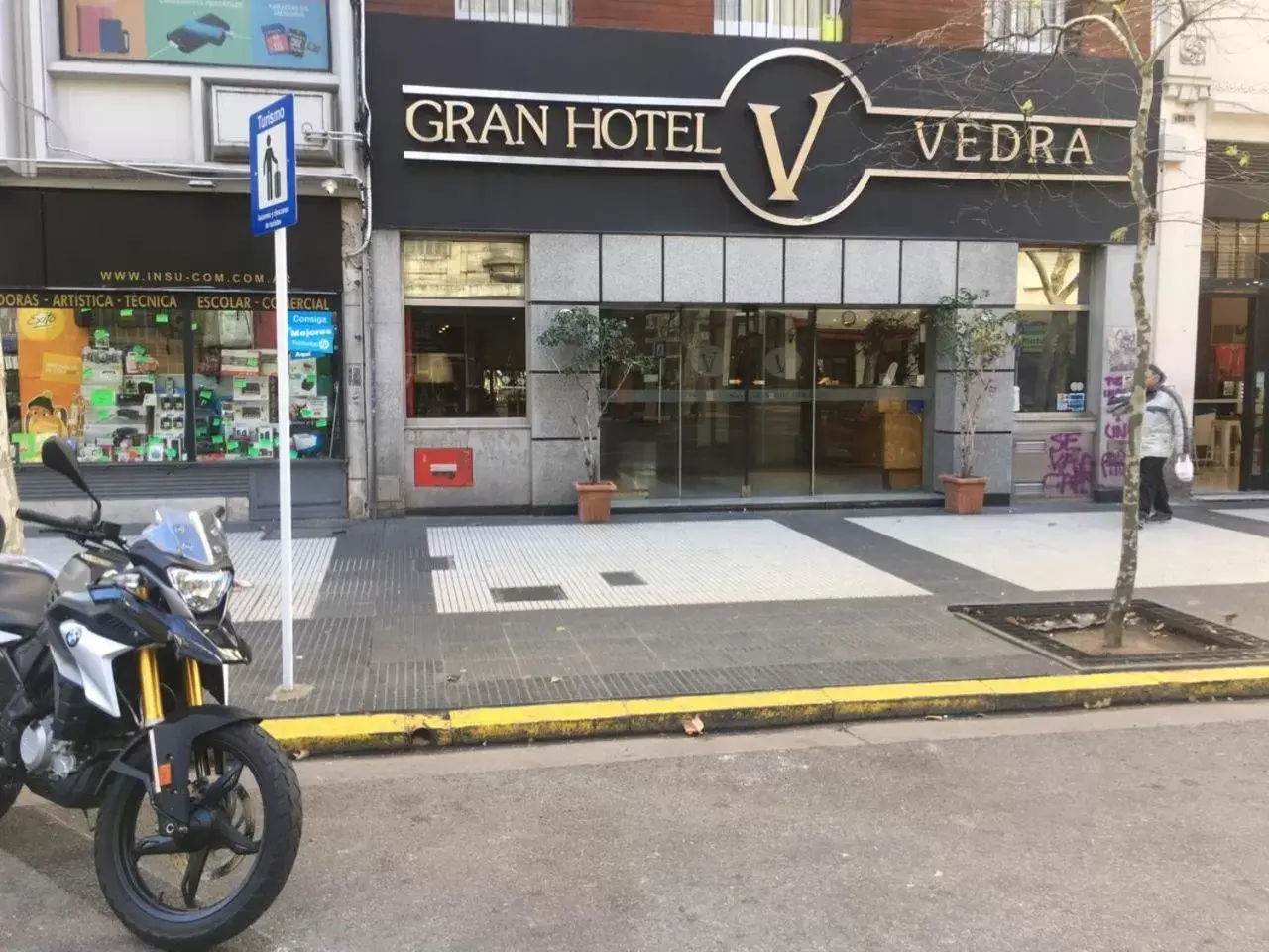 Facade/entrance in Gran Hotel Vedra