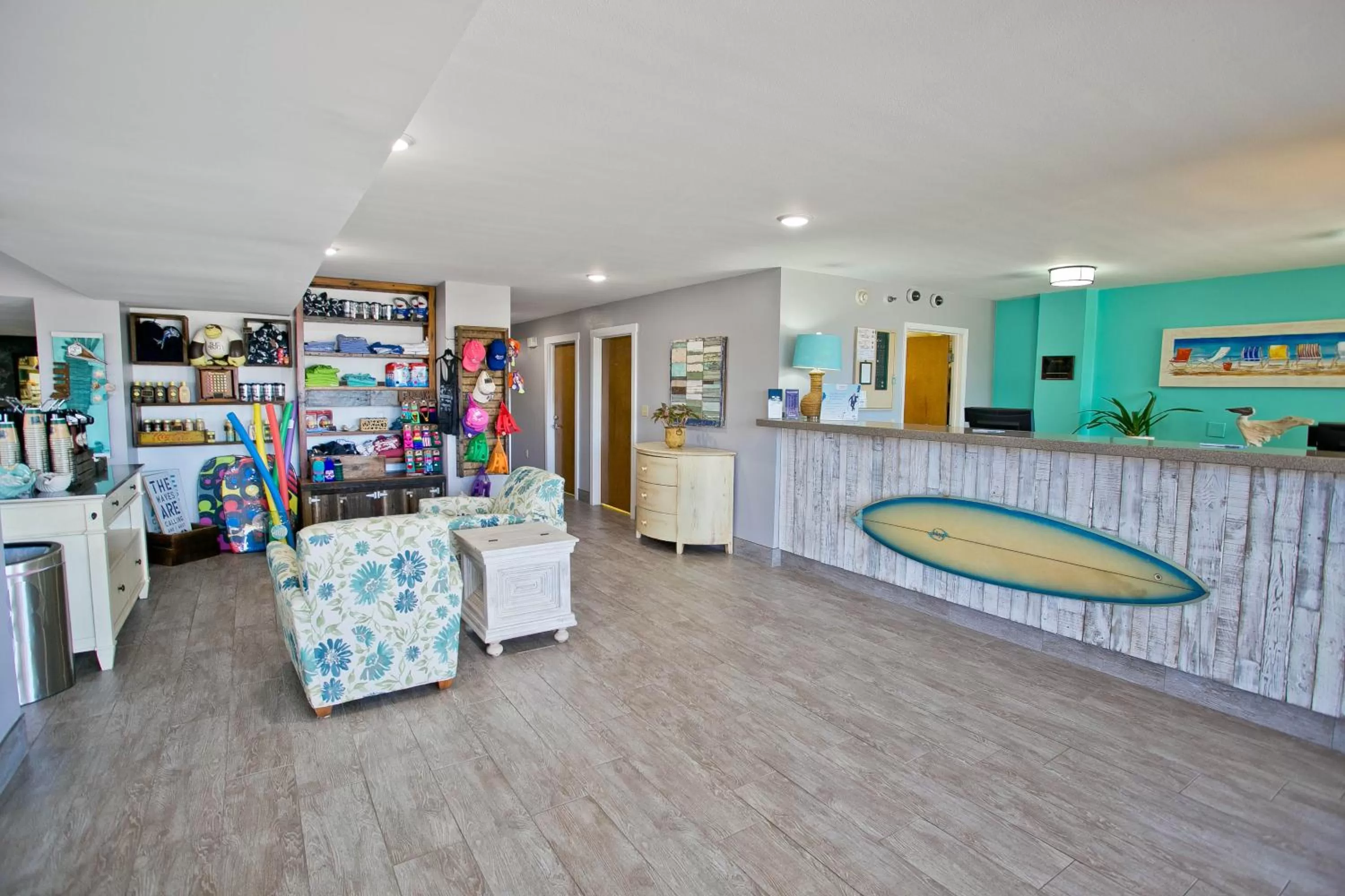 Lobby or reception in Surf & Sand Hotel