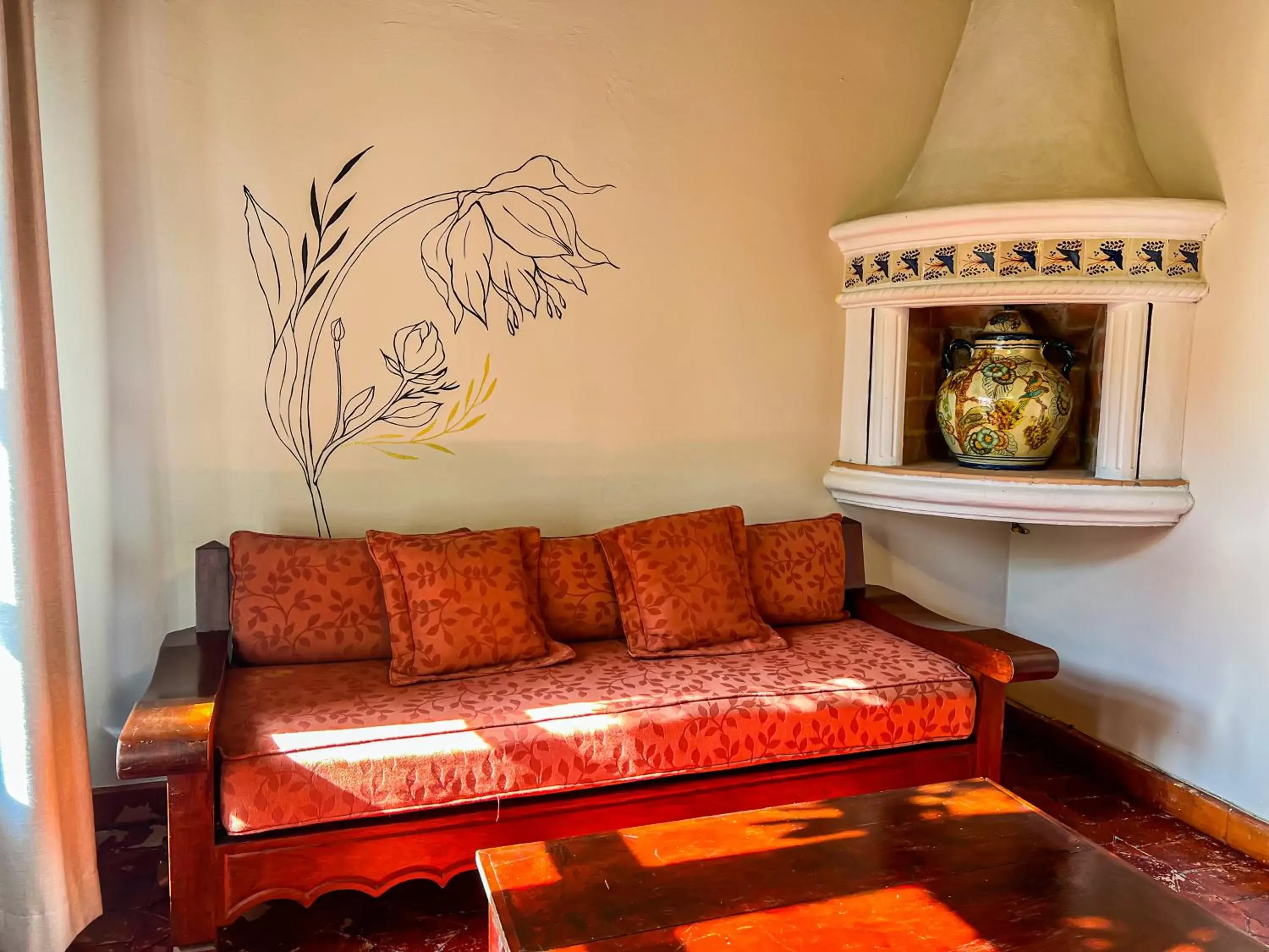 Living room, Seating Area in Hacienda de las Flores