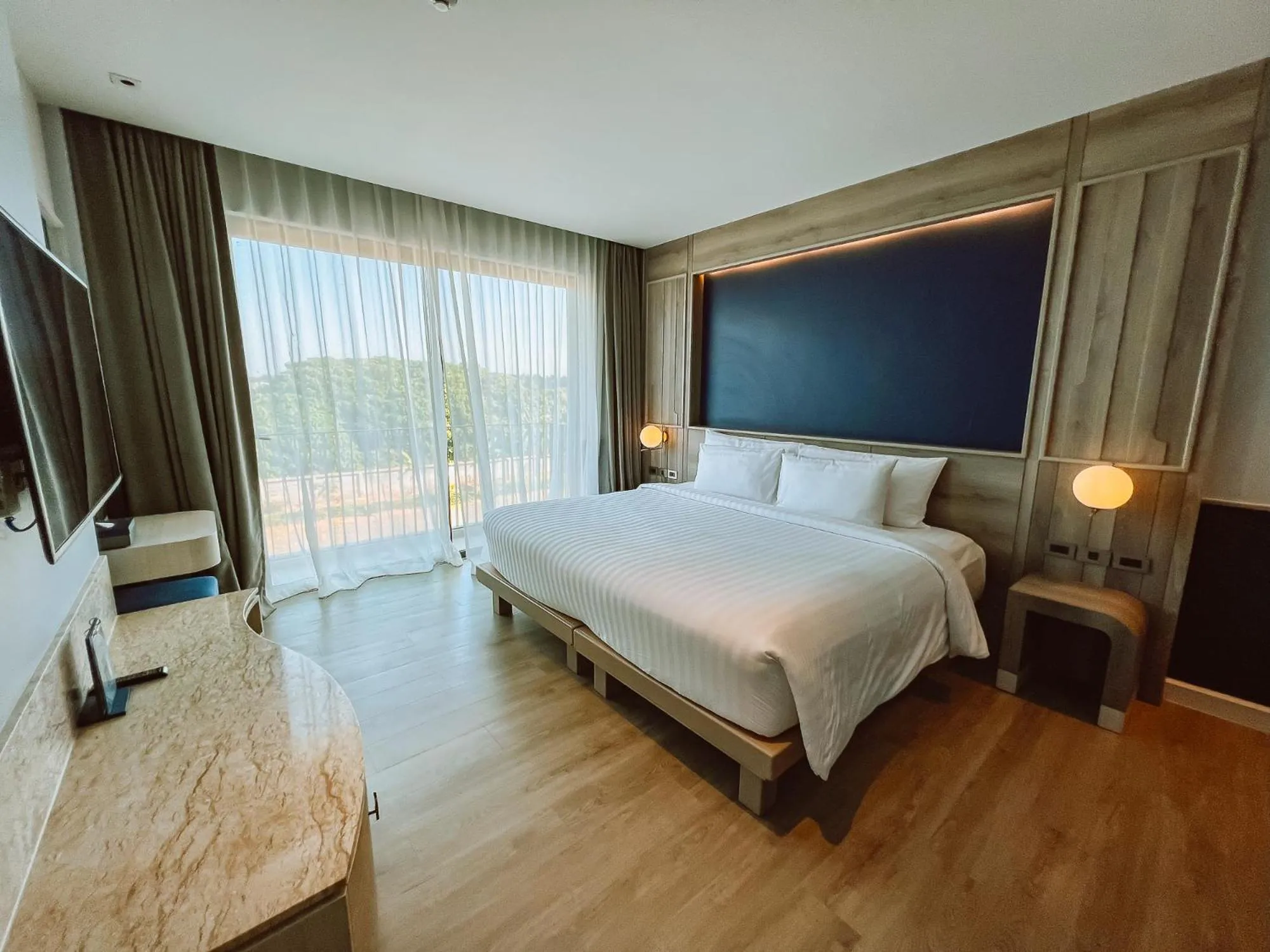 Bedroom, Bed in Seabed Grand Hotel Phuket - SHA Extra Plus