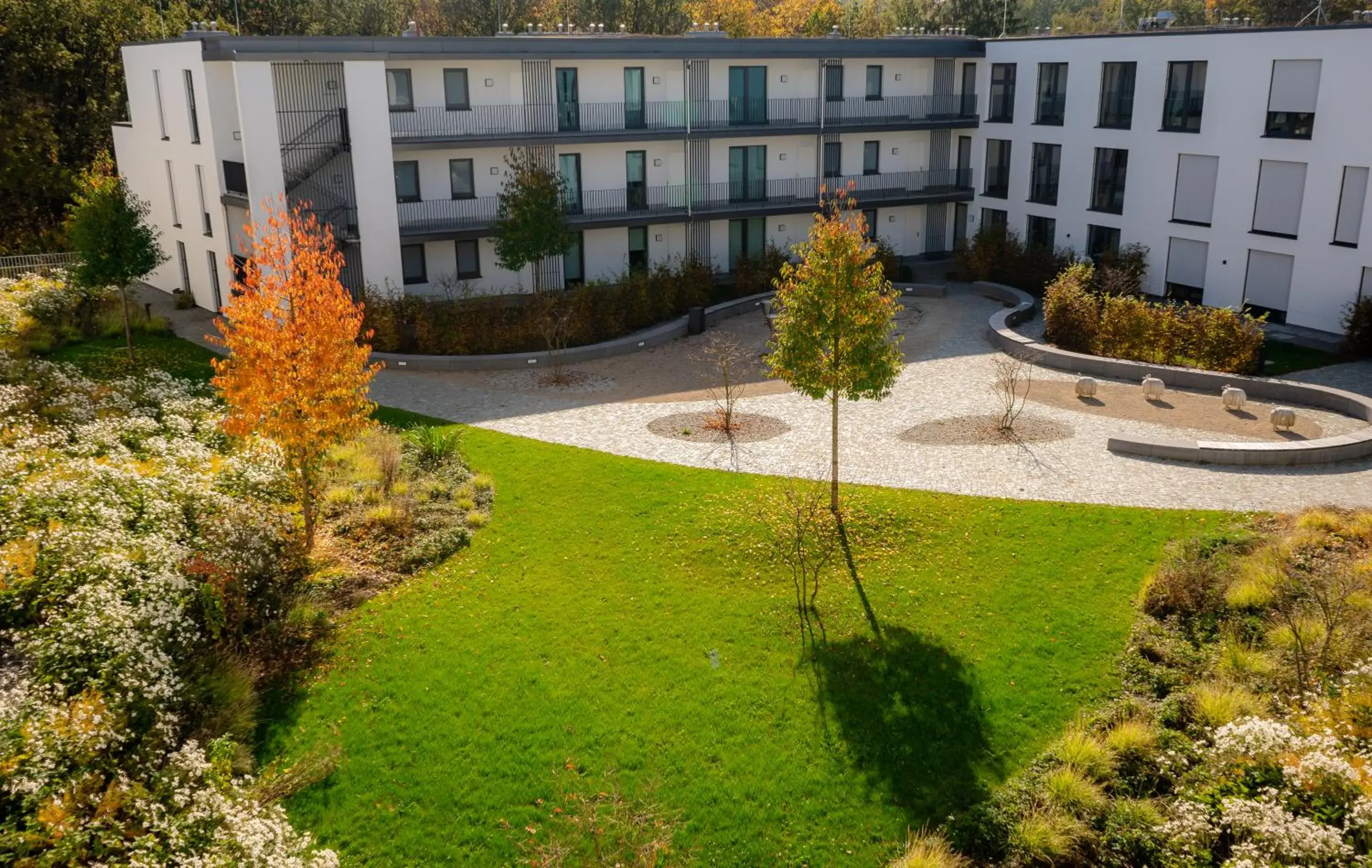 Garden view in gambino hotel CINCINNATI