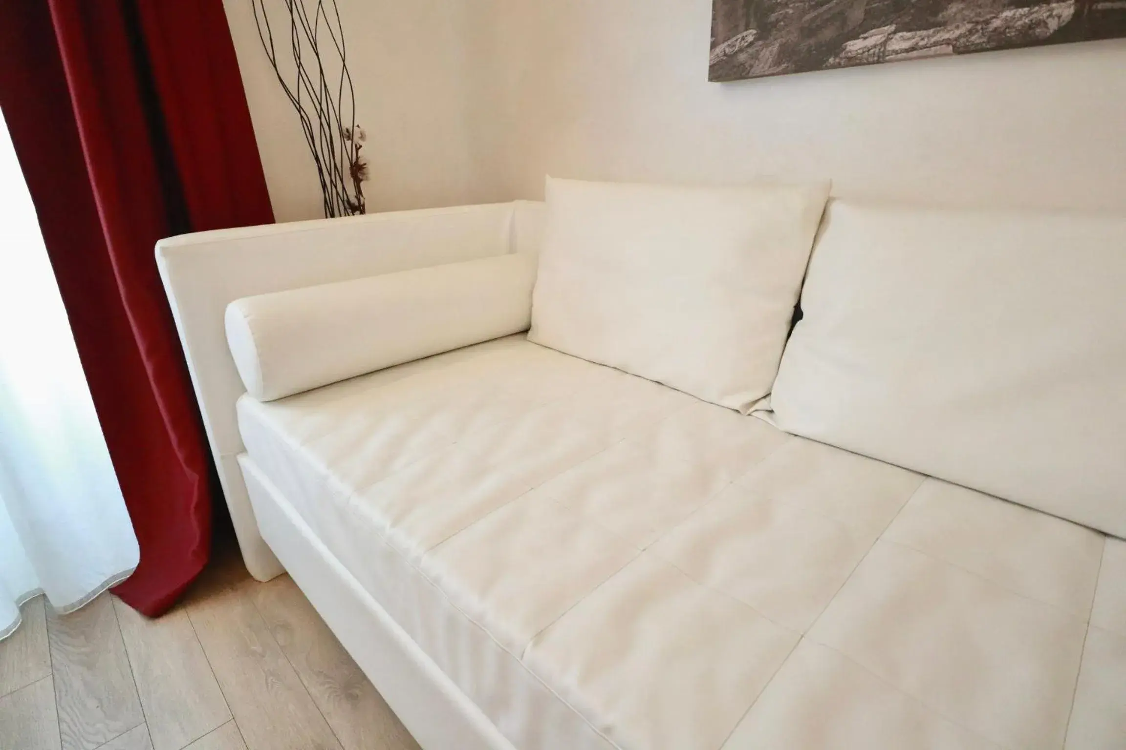 Bed, Seating Area in Tullia&Prisca Relais