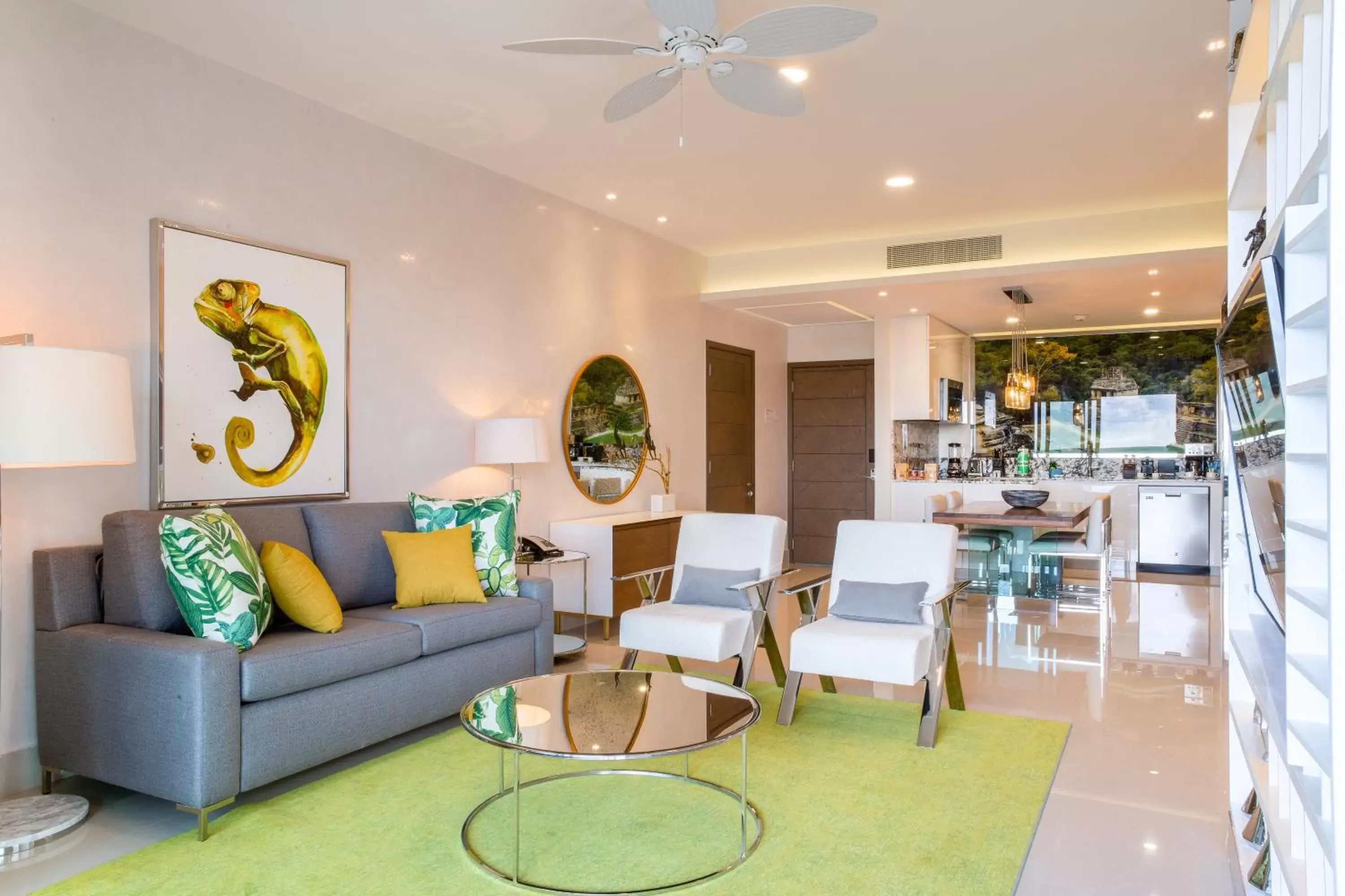 Living room, Seating Area in Garza Blanca Resort & Spa Cancun