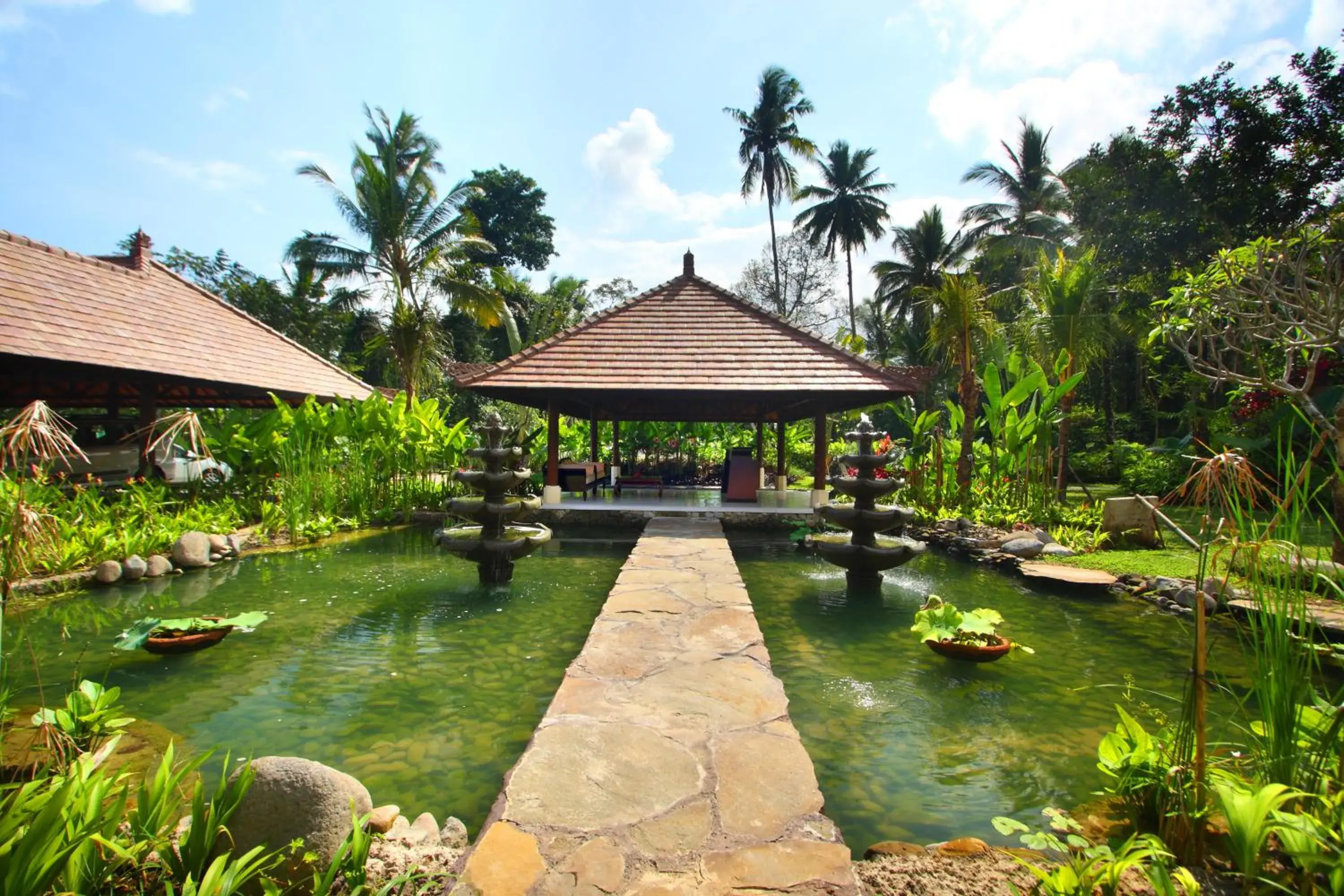 Facade/entrance in BeingSattvaa Luxury Ubud - CHSE Certified