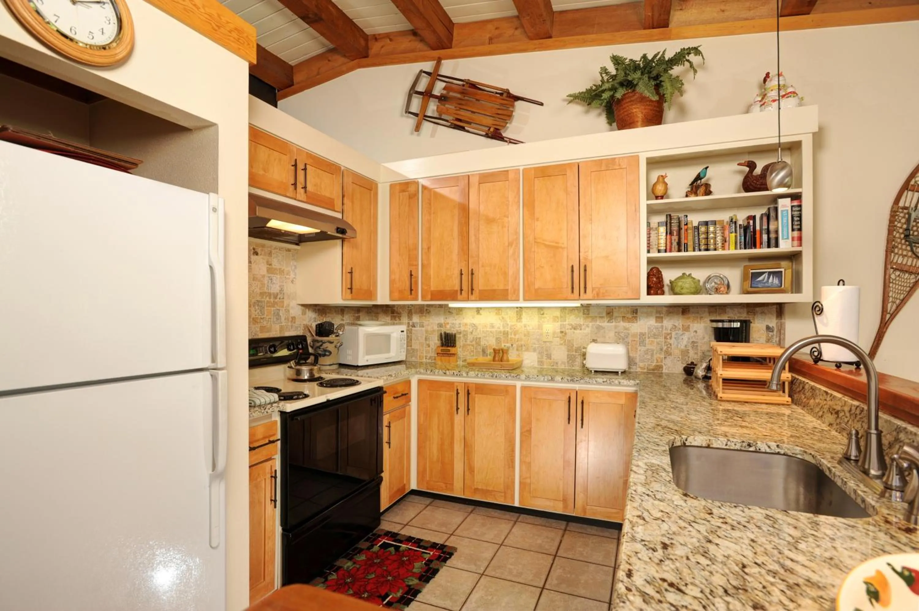 Kitchen or kitchenette in Evergreen Condominiums by Keystone Resort