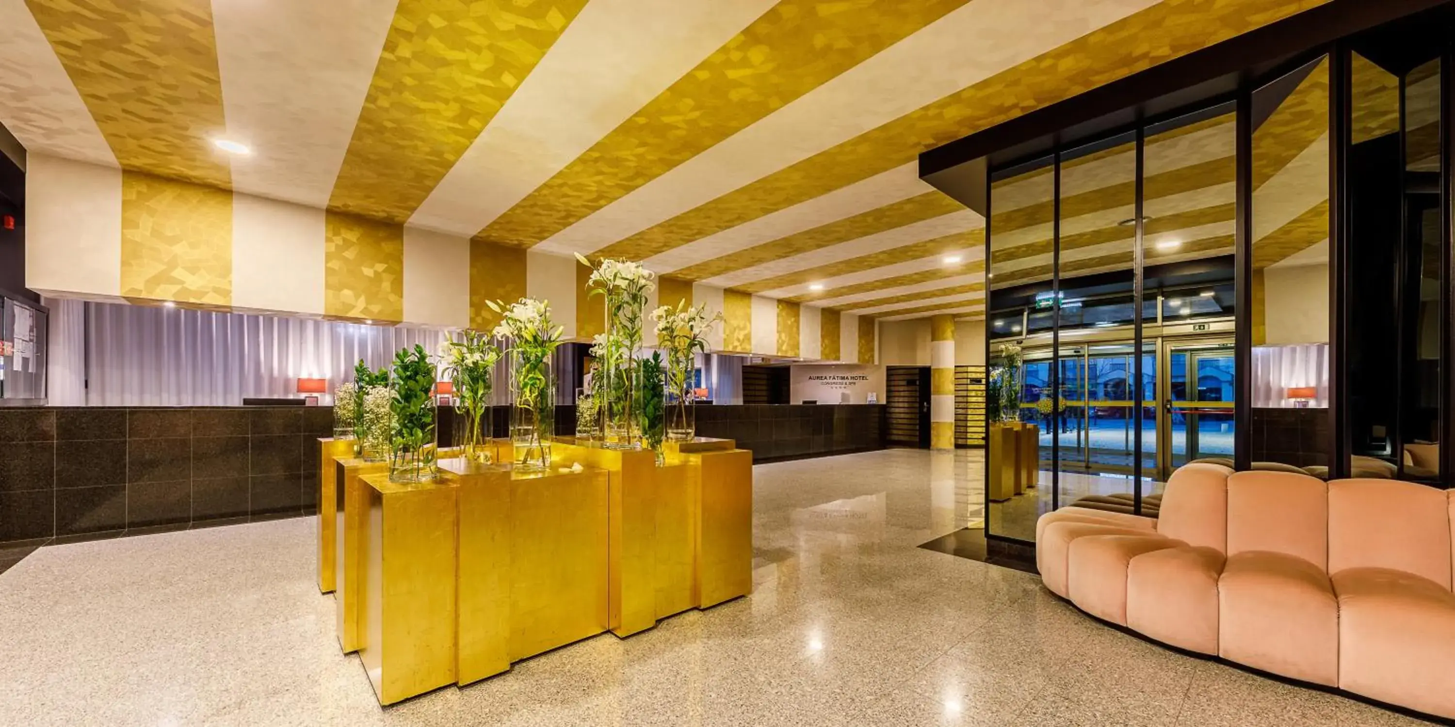 Lobby or reception in Aurea Fatima Hotel Congress & Spa Lobby or reception in Aurea Fatima Hotel Congress & Spa
