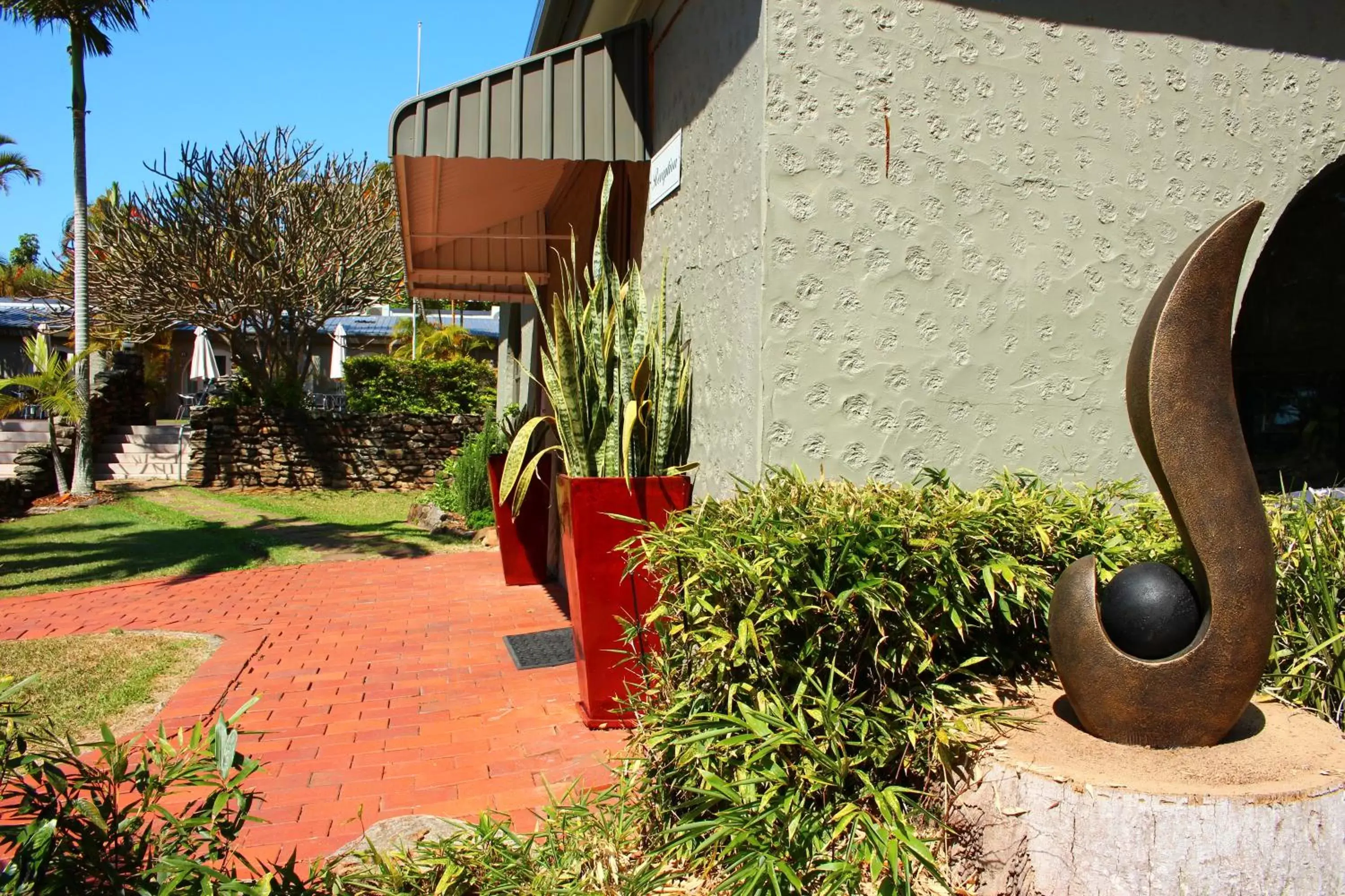 Lobby or reception, Property Building in Korora Bay Village Resort