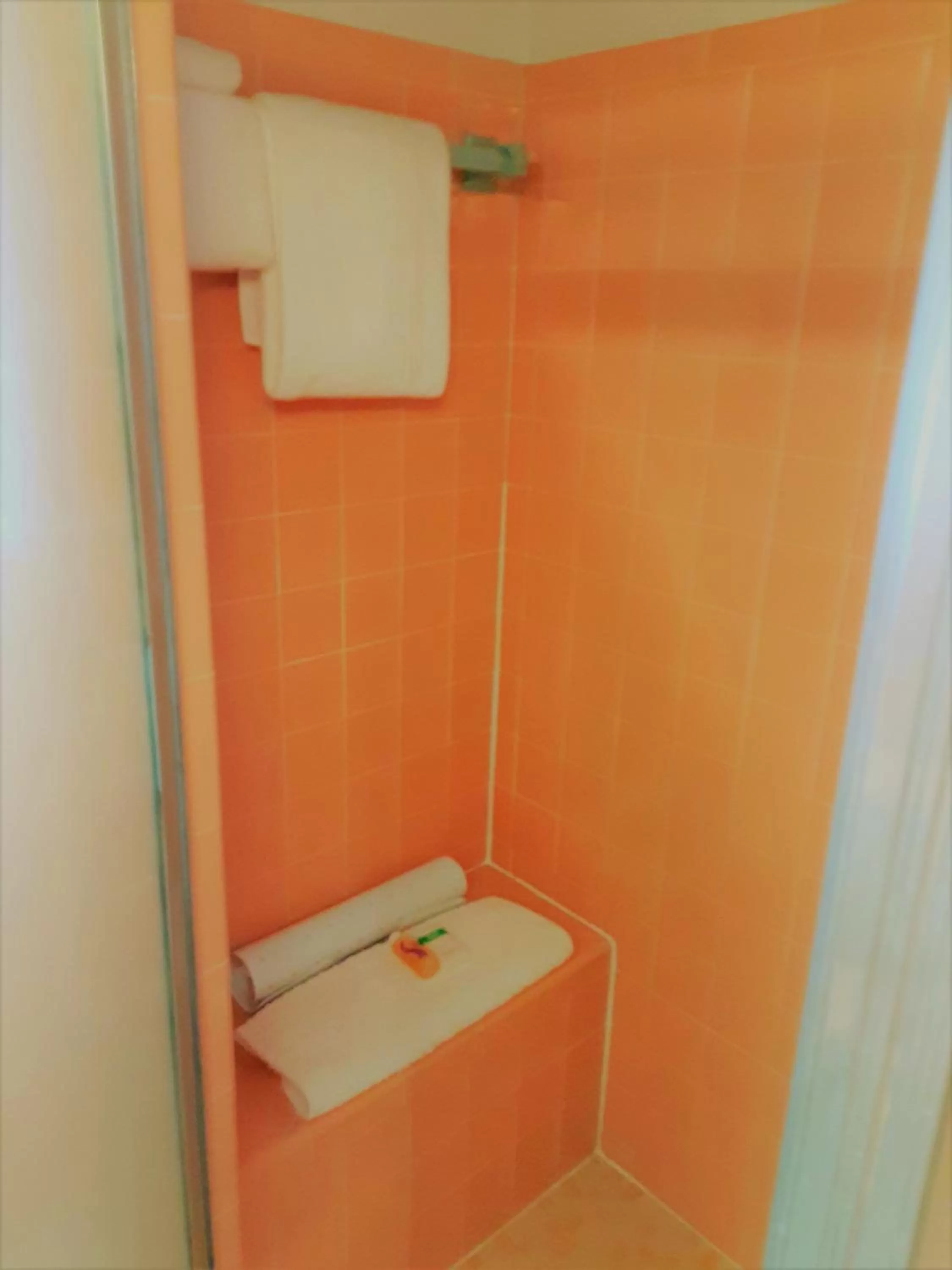 Bathroom in Manhattan Tower Apartment Hotel