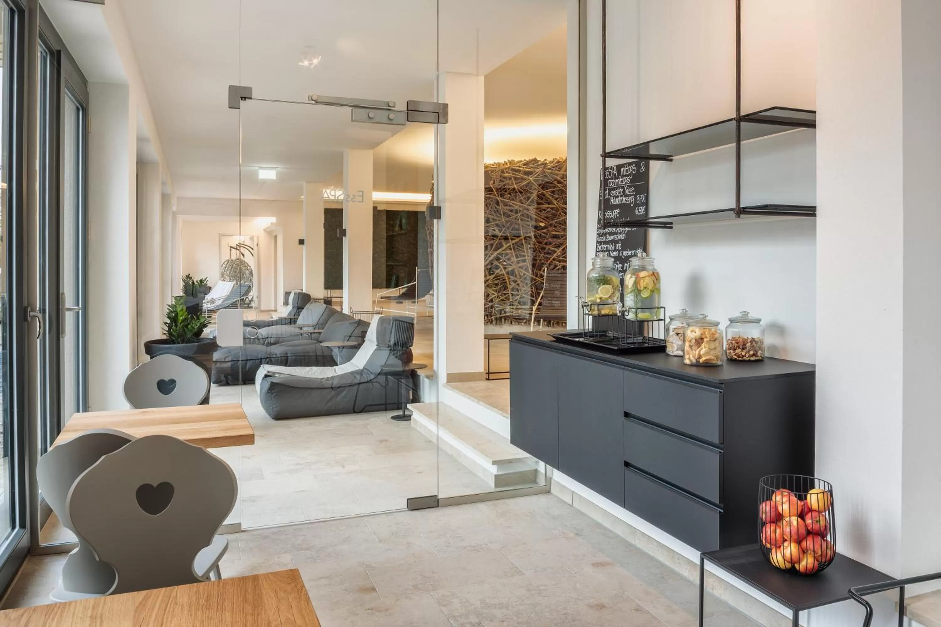 Spa and wellness centre/facilities in Romantik Hotel Hirschen