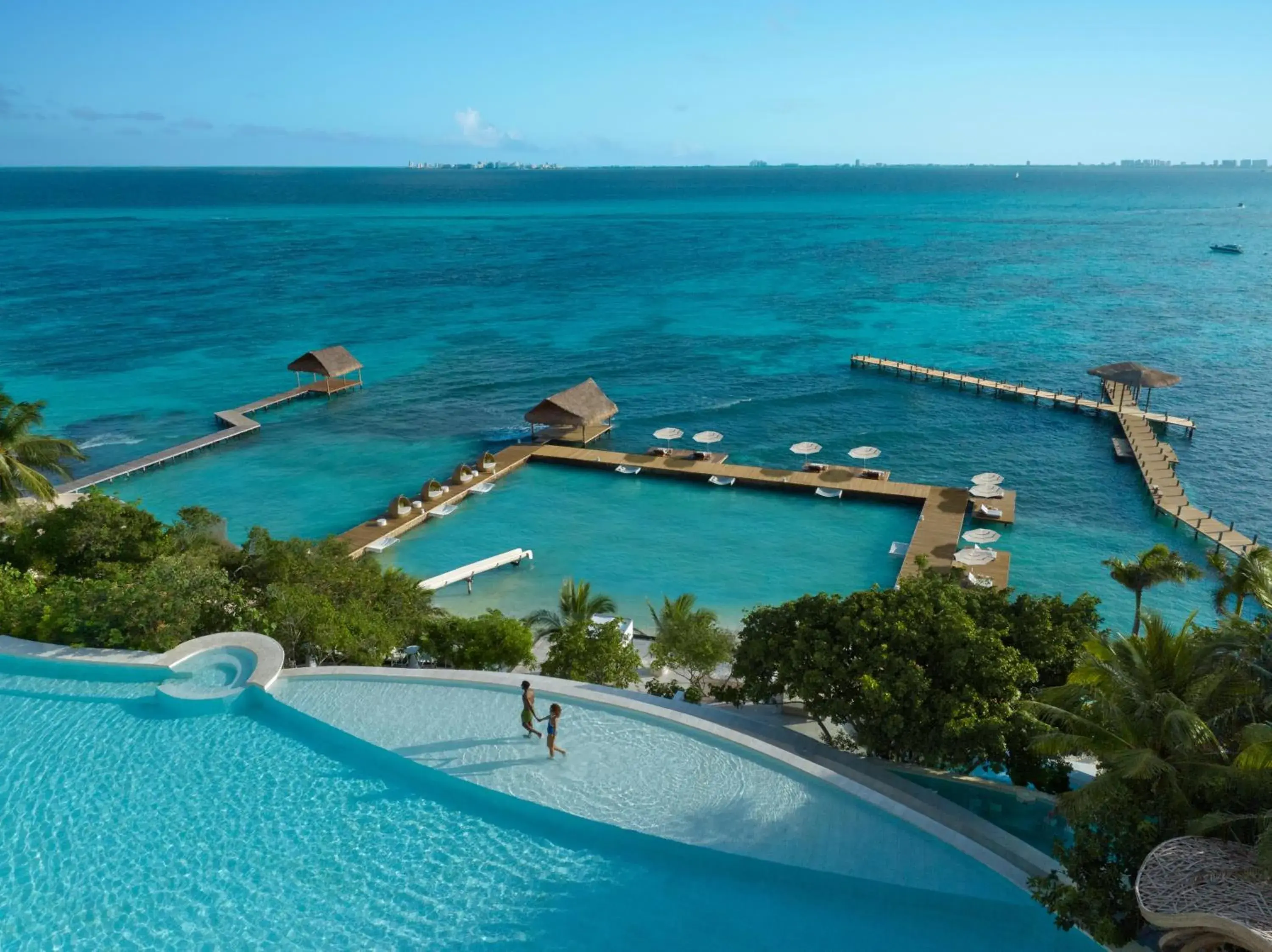 Natural landscape, Pool View in Impression Isla Mujeres by Secrets - Adults Only - All Inclusive