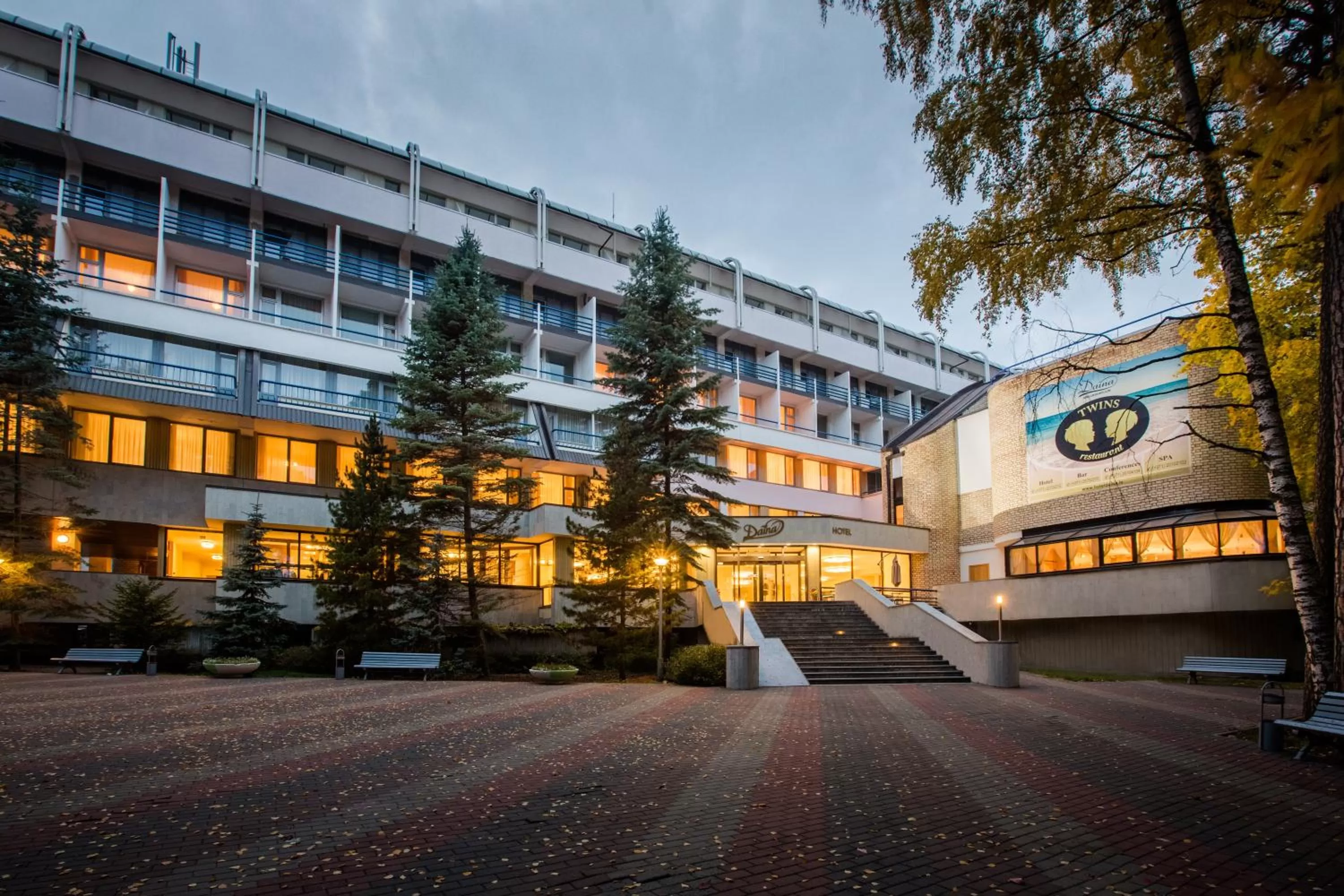 Property building in Daina Jurmala Beach Hotel