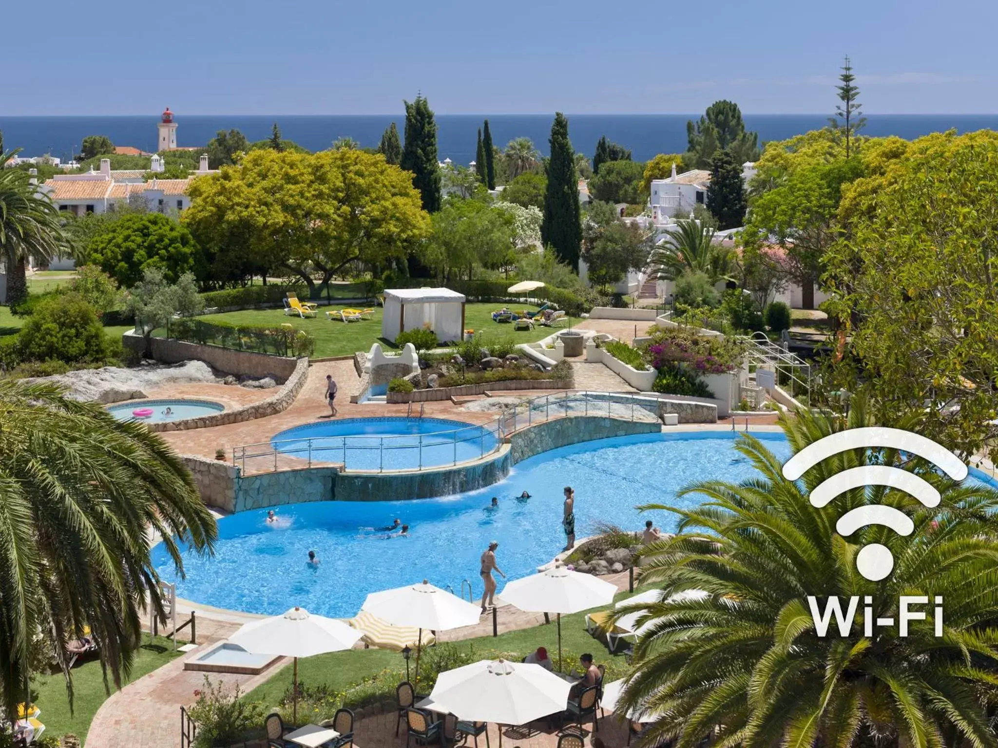 Pool View in Rocha Brava Village Resort