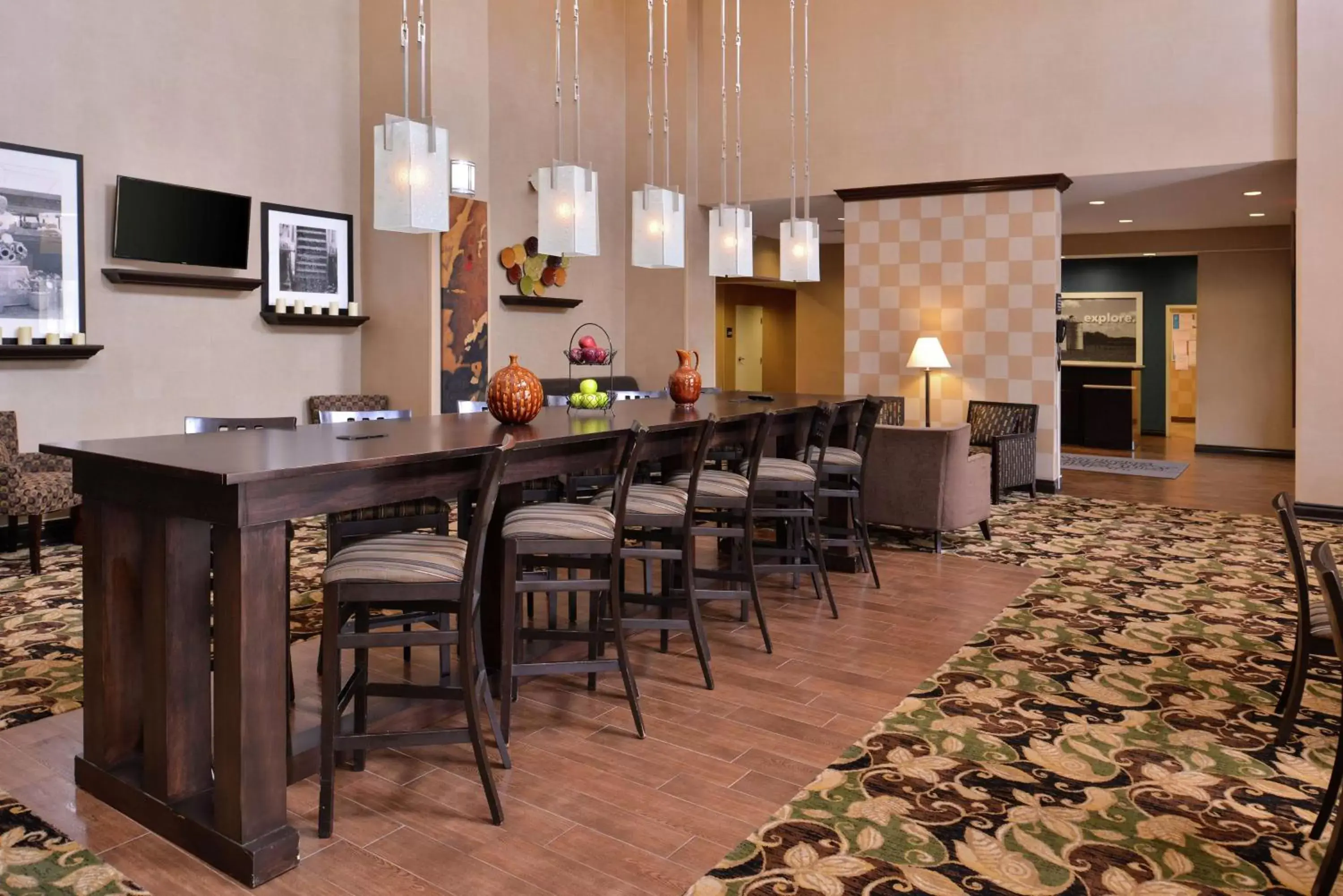 Lobby or reception in Hampton Inn & Suites Woodward