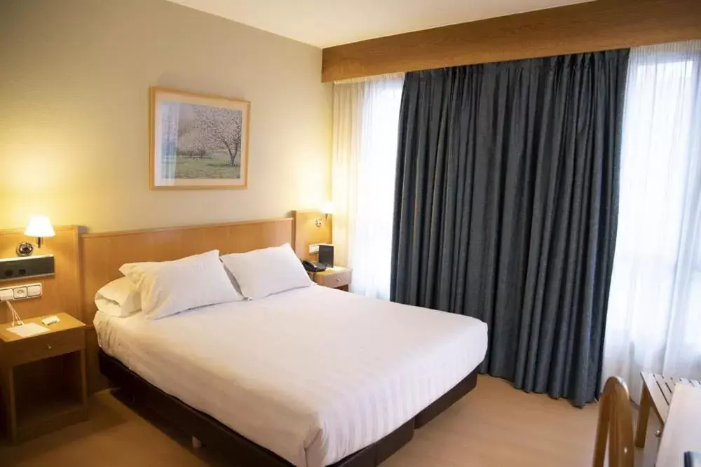 Bedroom, Bed in Hotel Castelao