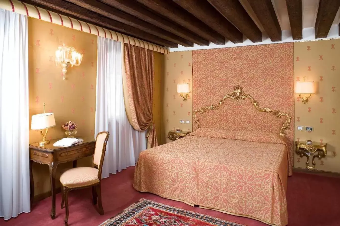 Bed in Locanda Vivaldi