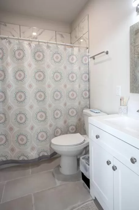 Bathroom in Modern, Luxurious and Prime location All in One