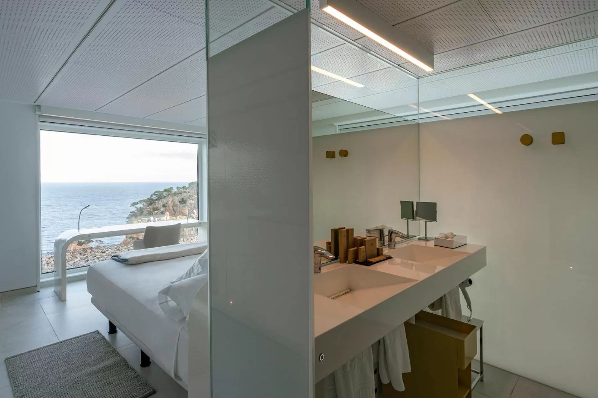 Bathroom in Parador de Aiguablava