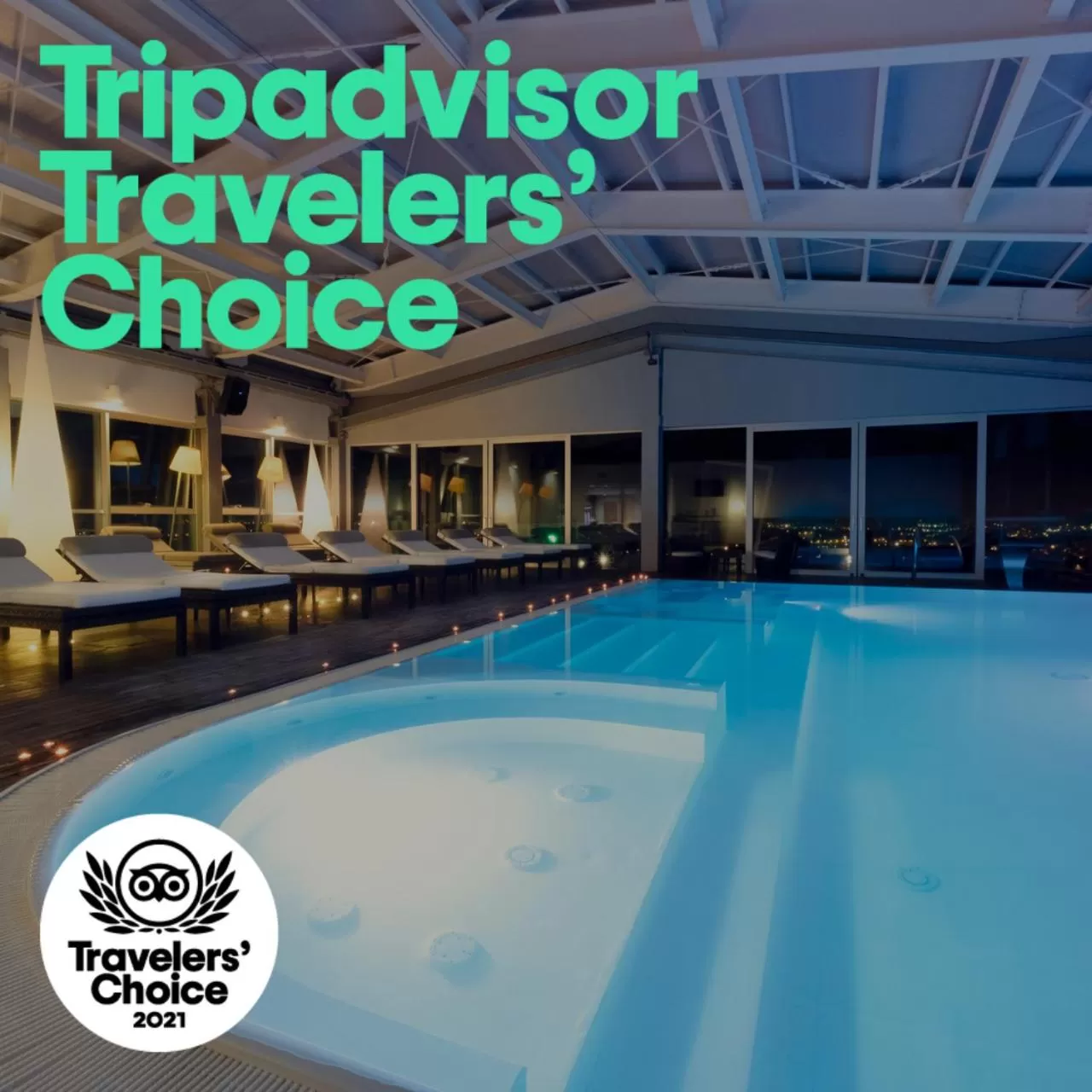 Swimming pool in Hotel Horizon