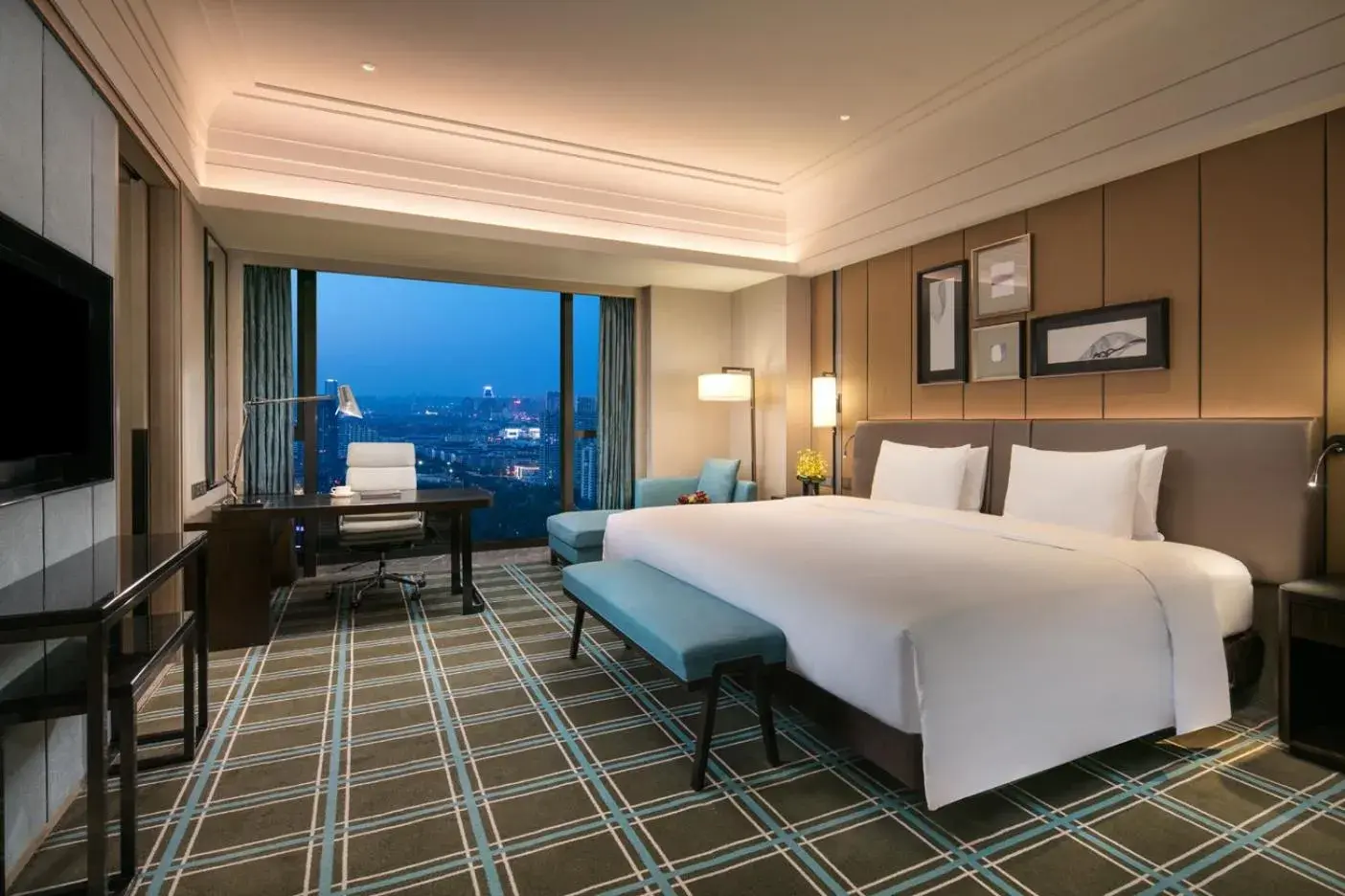 Property building, Bed in Hilton Changzhou Property building, Bed in Hilton Changzhou