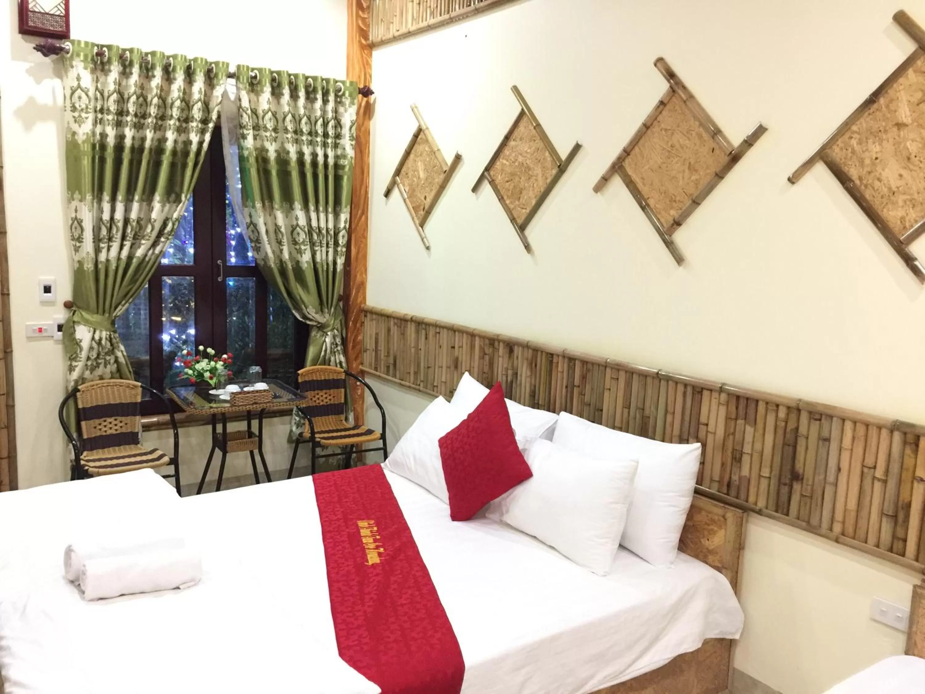 Bed in Tam Coc Vinh Thinh Homestay