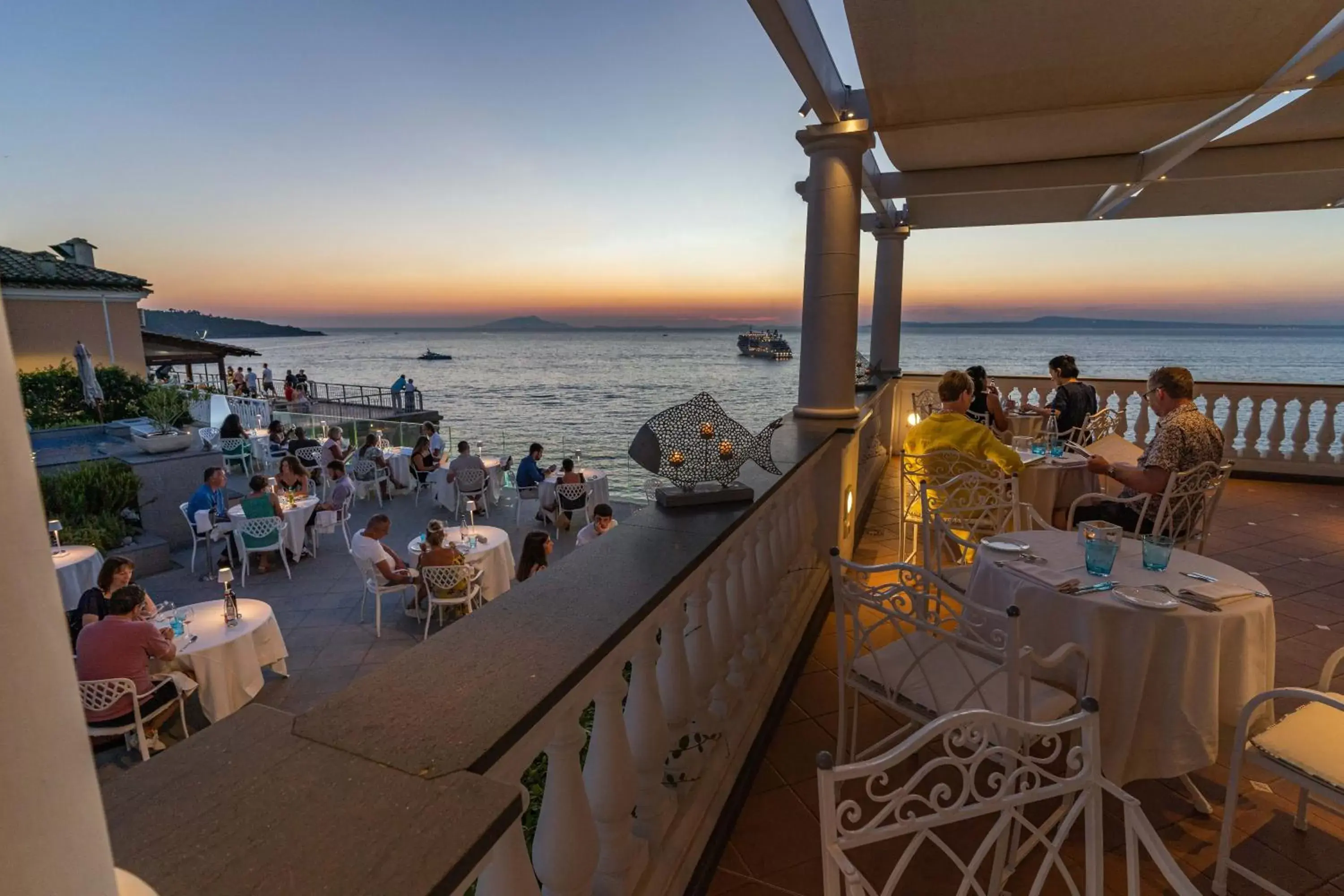 Restaurant/Places to Eat in Hotel Corallo Sorrento