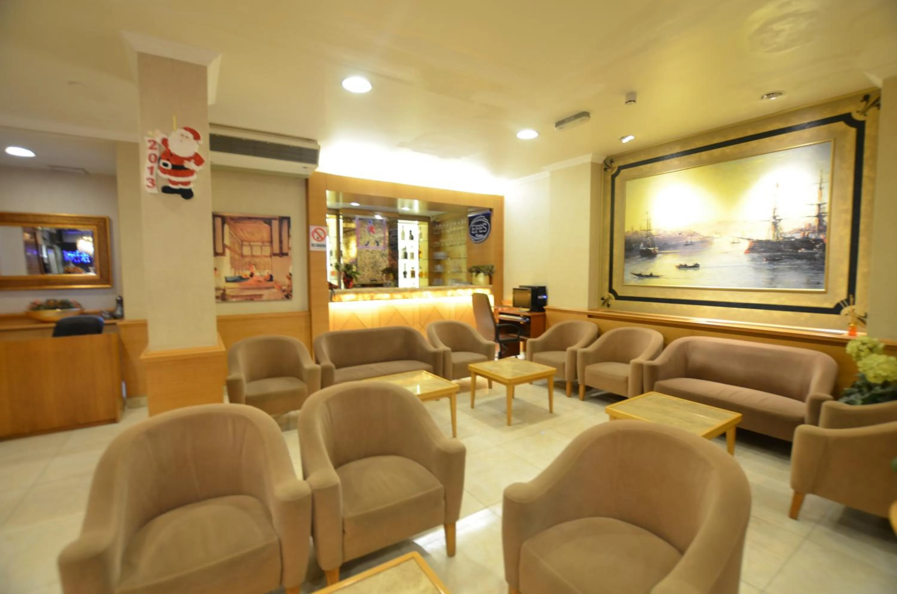 Lobby or reception in Hotel Inter Istanbul