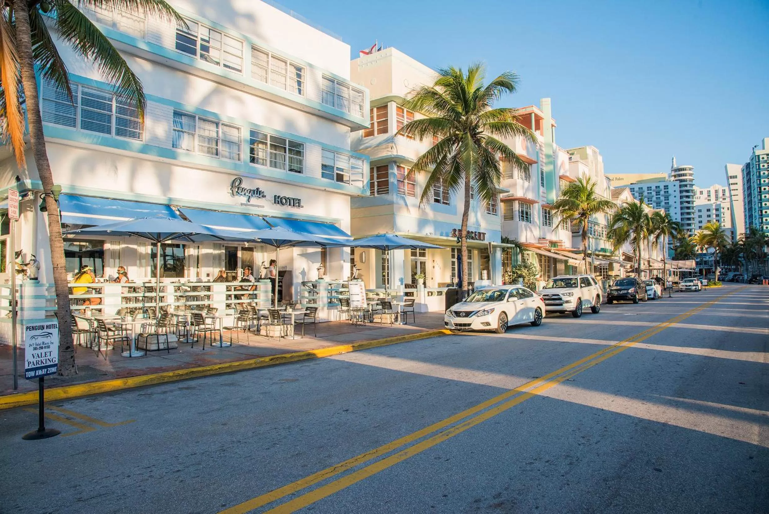 Street view in Penguin Hotel