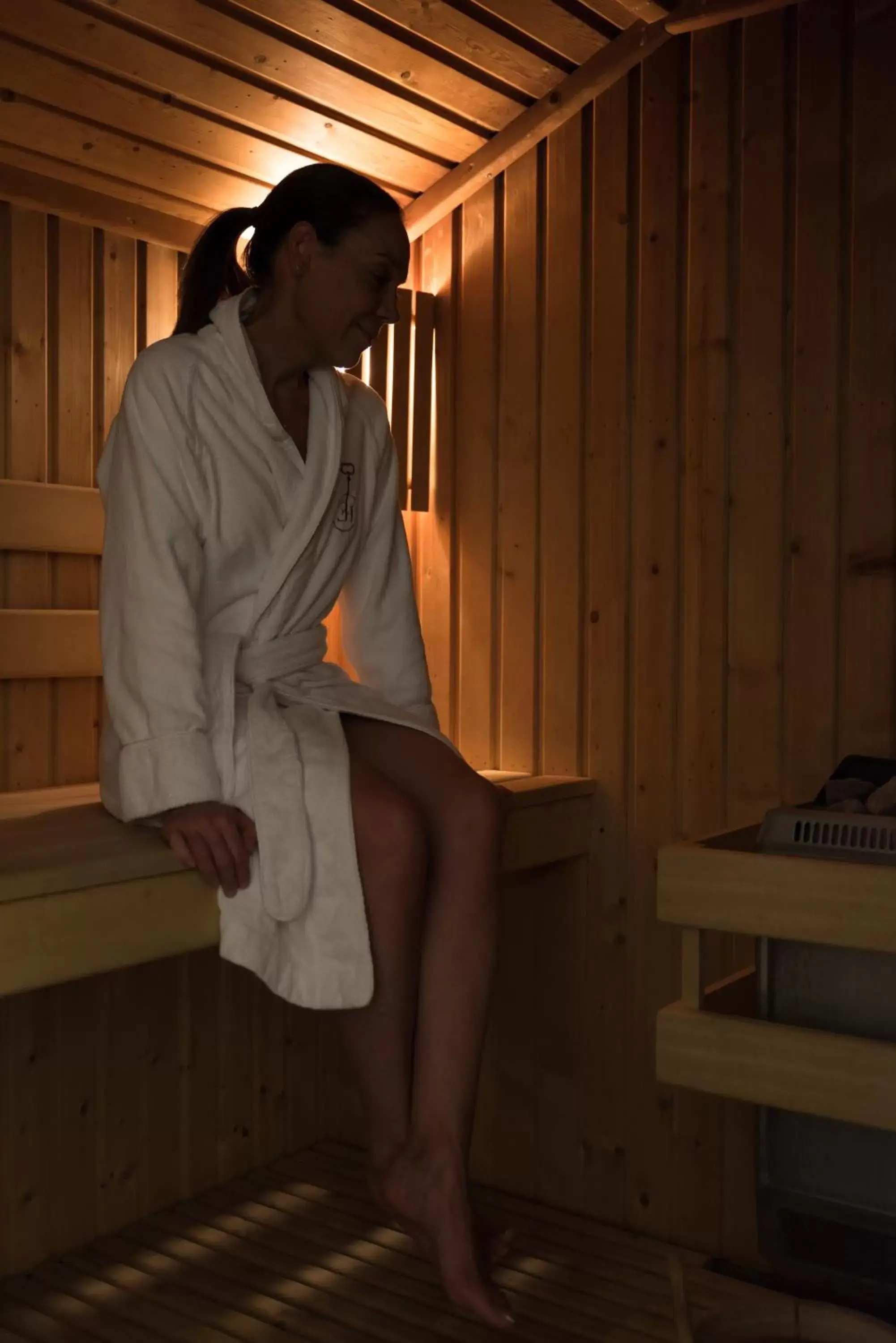 Sauna in Empreinte Hotel & Spa