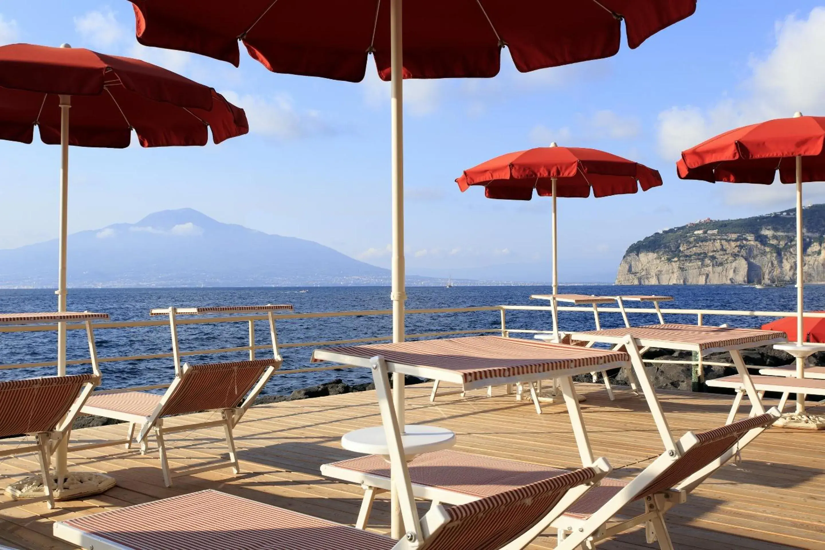 View (from property/room), Beach in Grand Hotel Ambasciatori