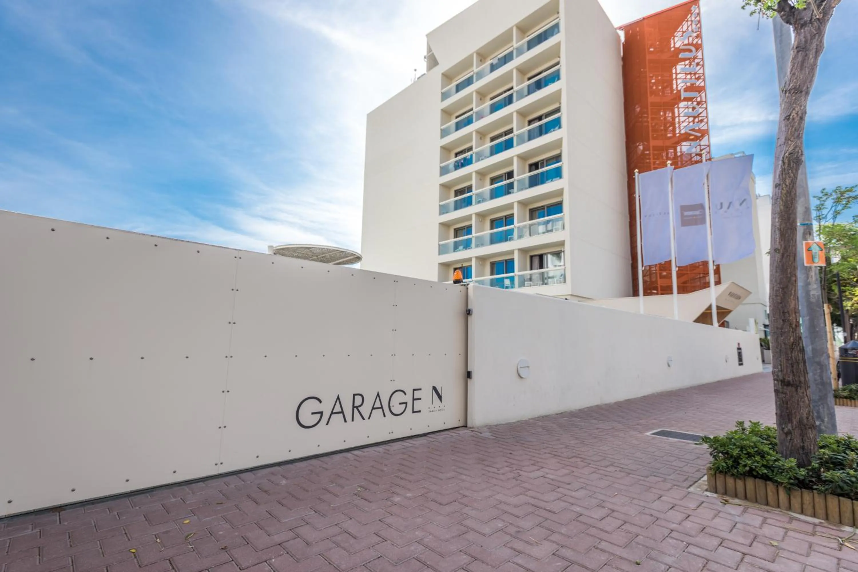 Property building in Nautilus Family Hotel