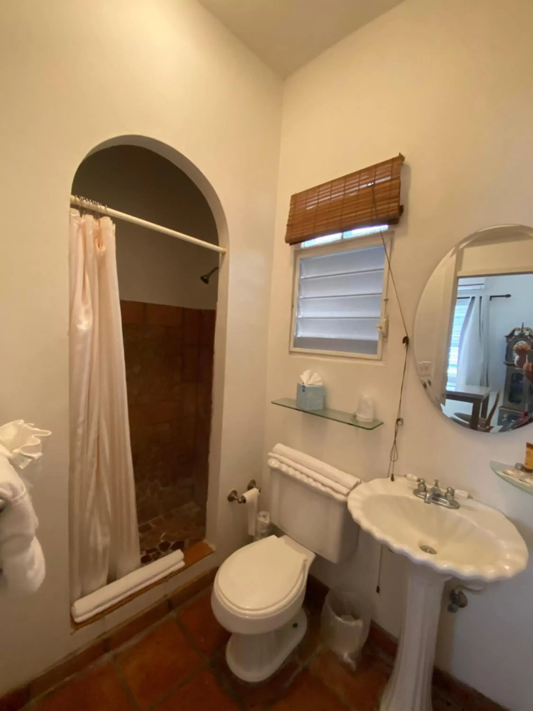 Bathroom in At Wind Chimes Boutique Hotel