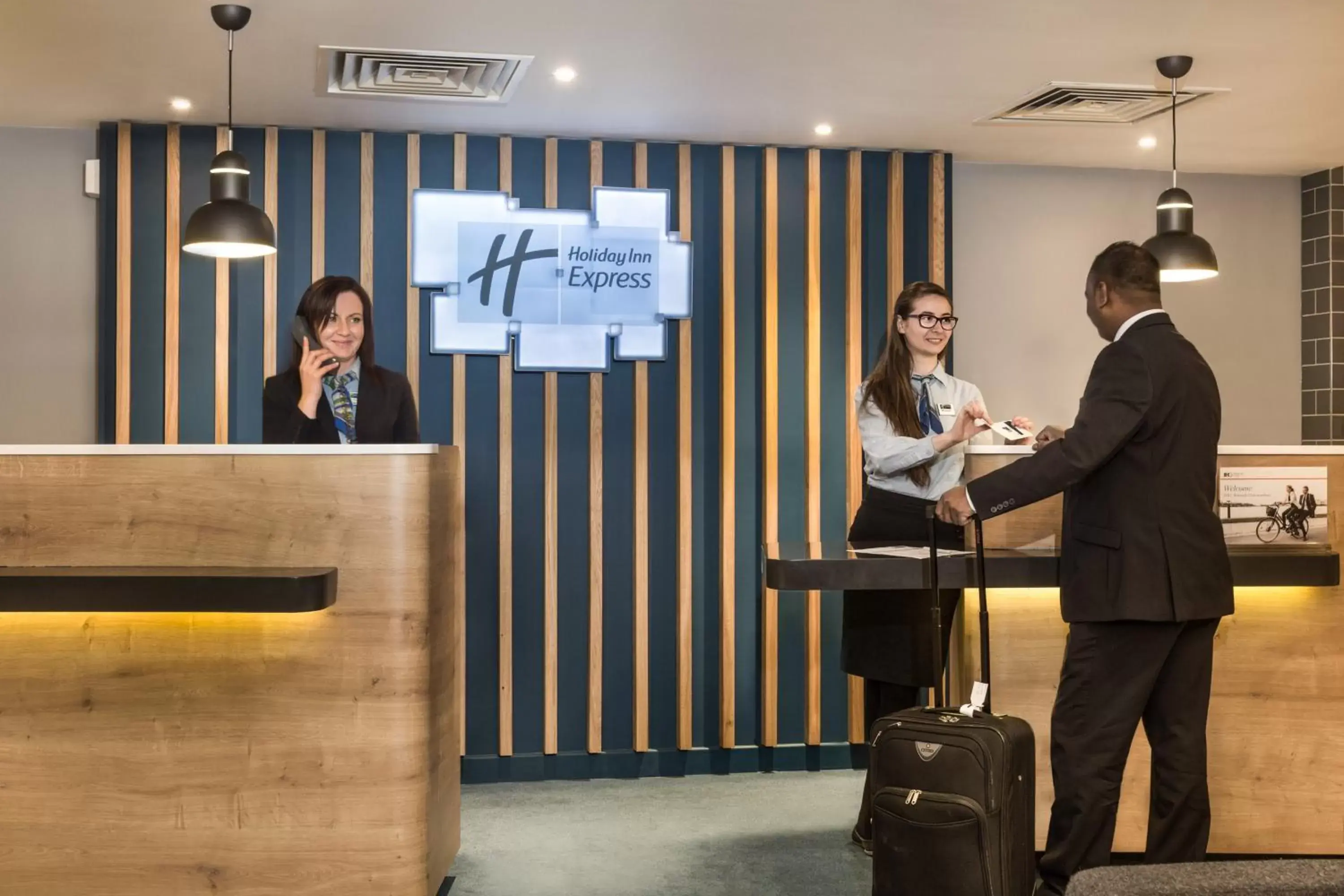 Property building in Holiday Inn Express London - Watford Junction, an IHG Hotel