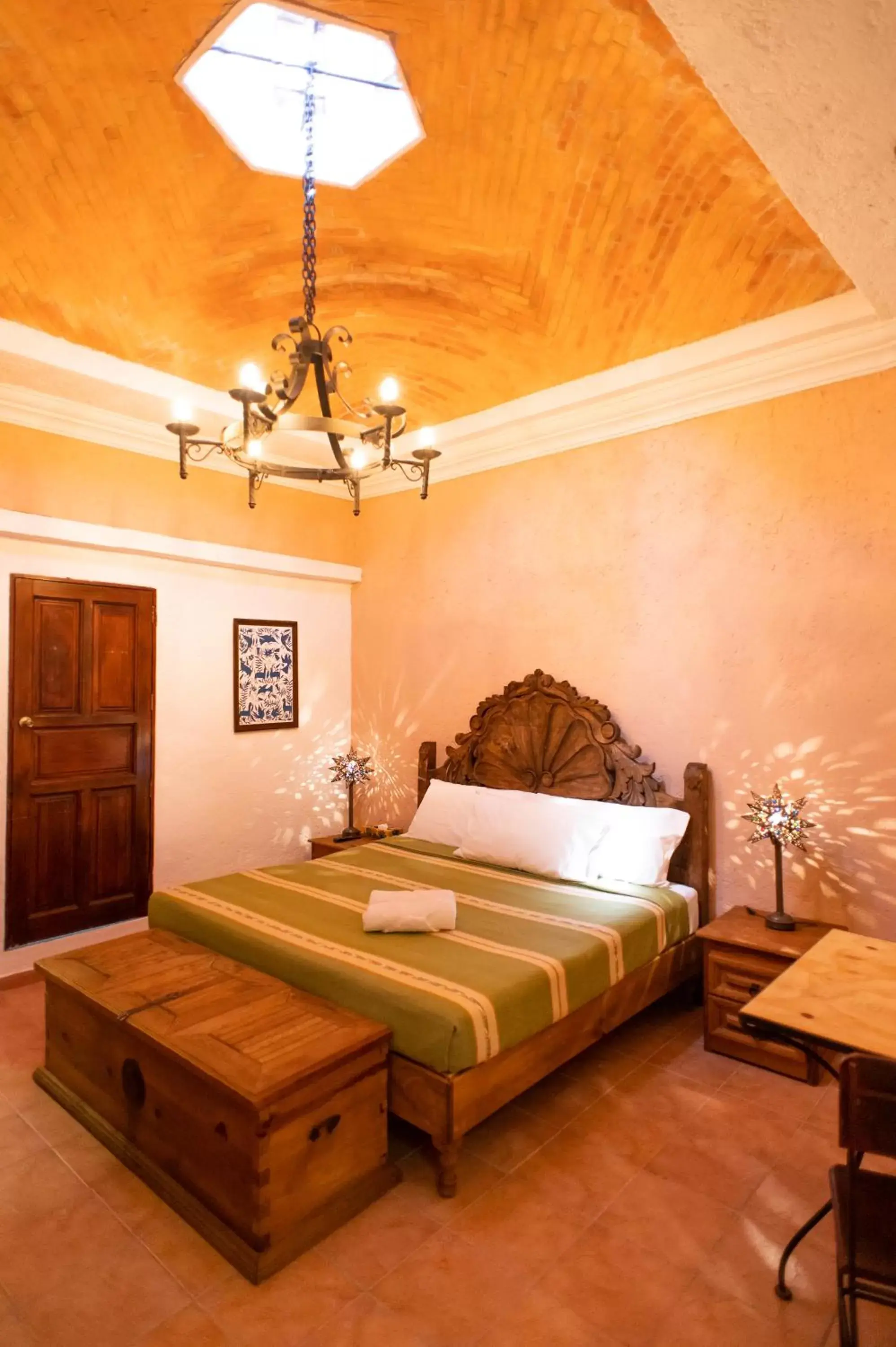 Bedroom, Bed in Posada San Miguelito