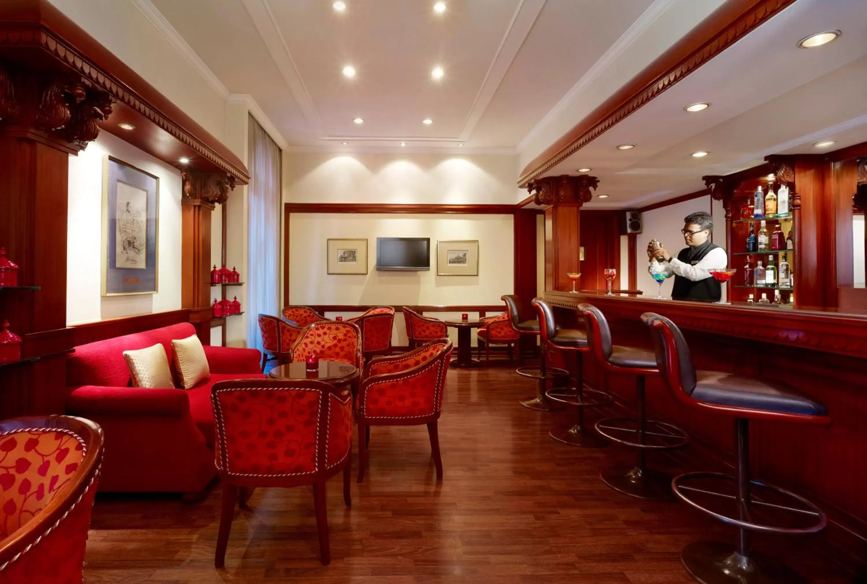 Lounge or bar in Taj Ganges Varanasi Lounge or bar in Taj Ganges Varanasi