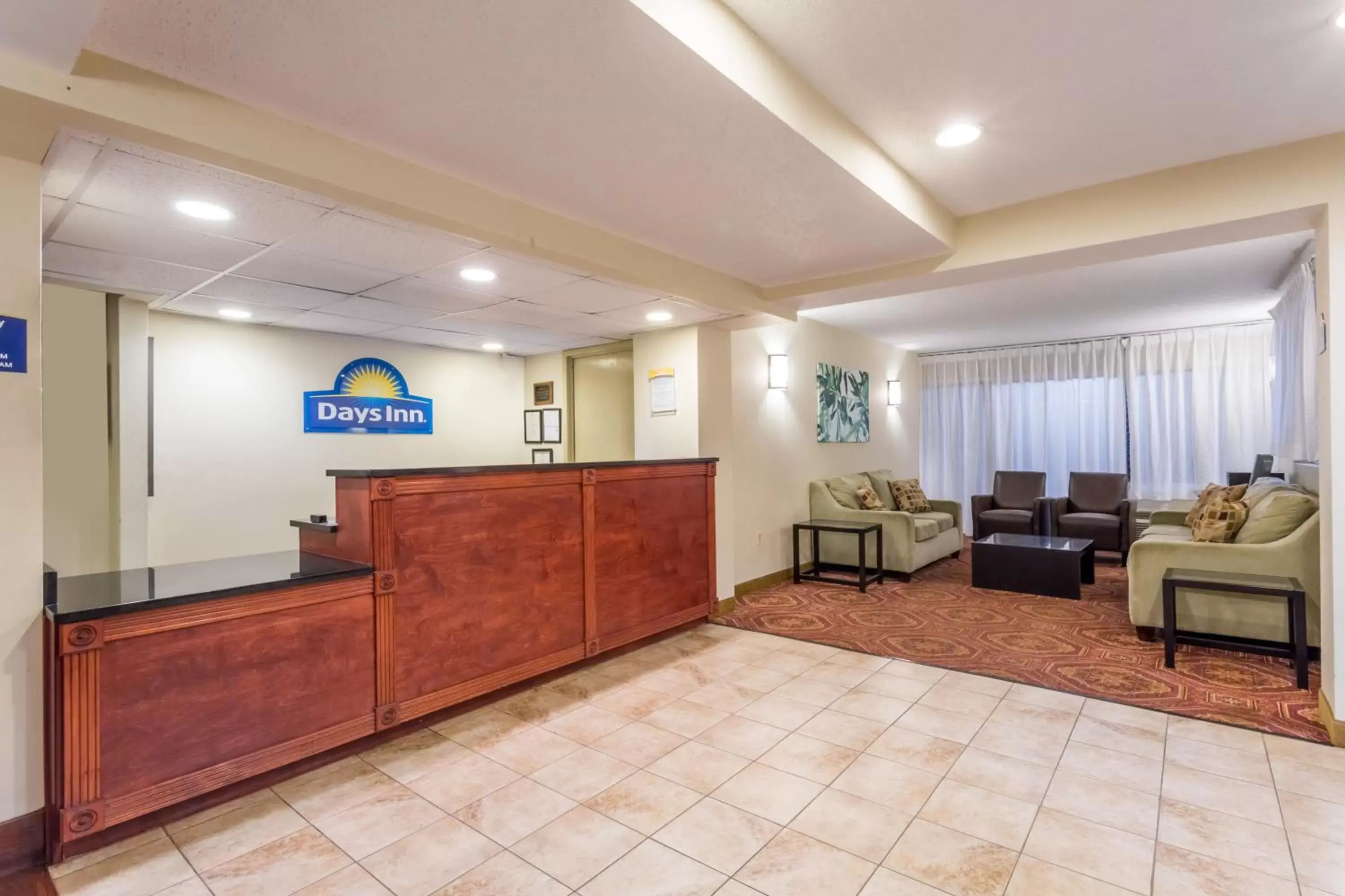 Lobby or reception in Days Inn by Wyndham Charlottesville/University Area