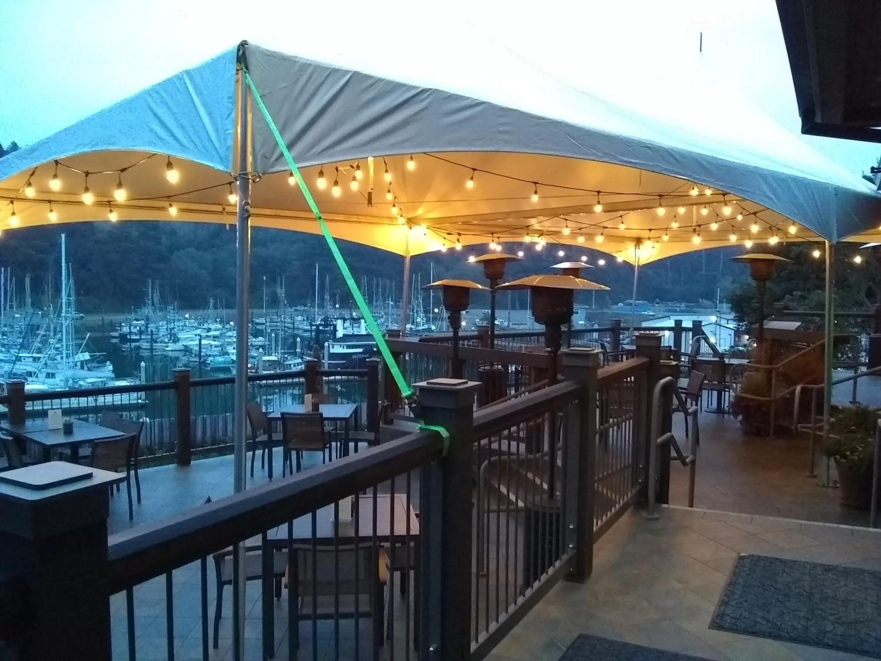 Balcony/Terrace in Noyo Harbor Inn