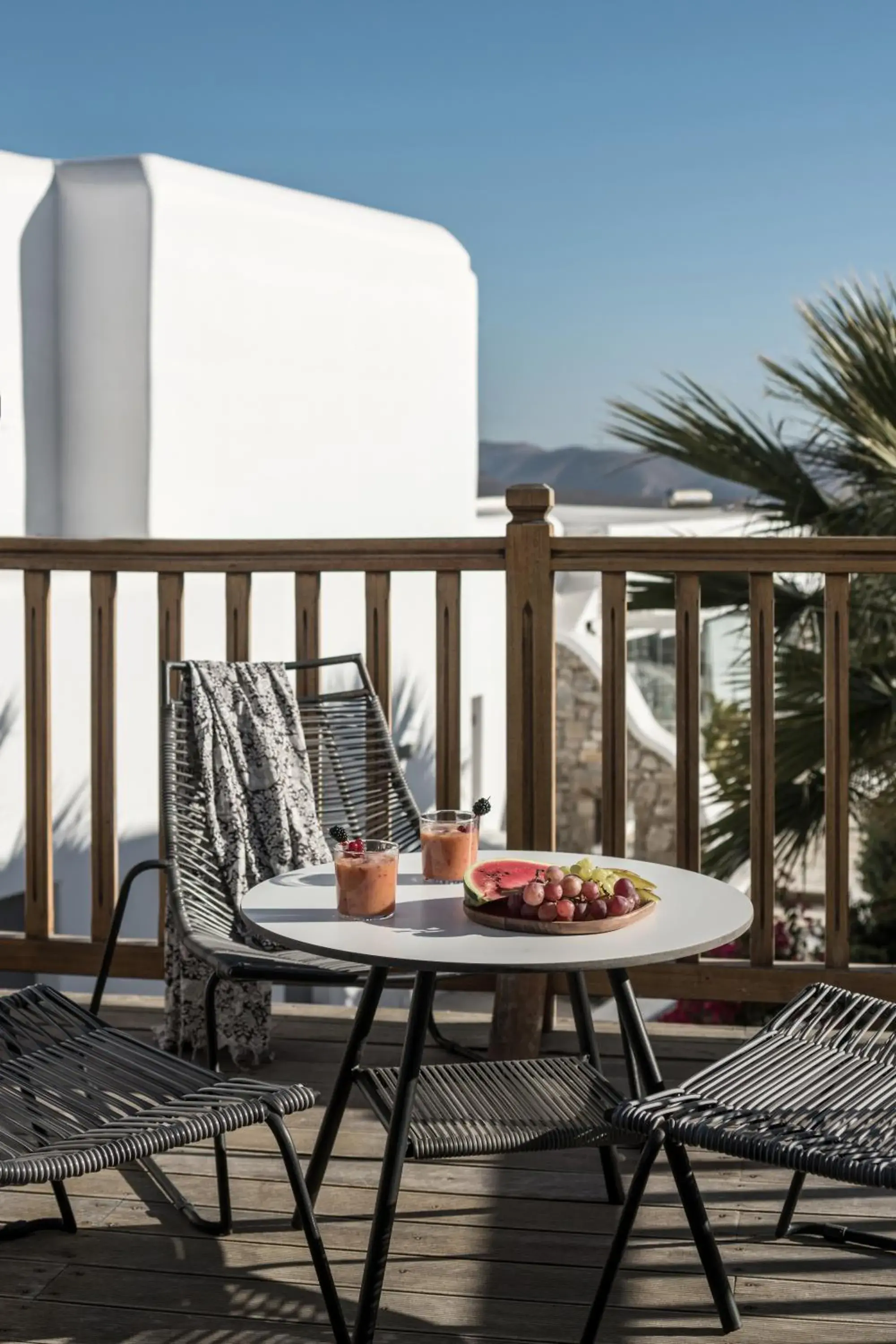 Balcony/Terrace in A Hotel Mykonos