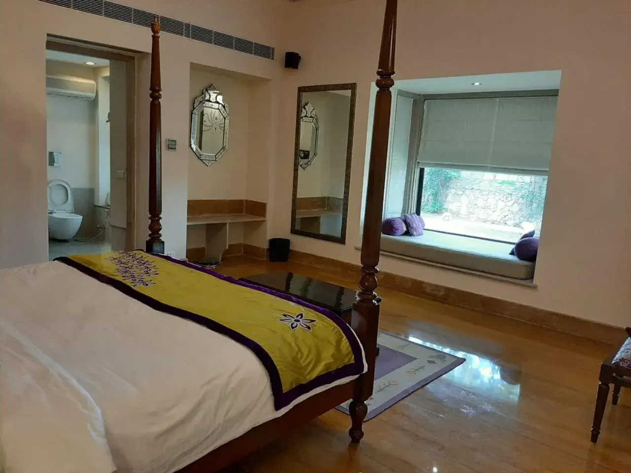 Bed in Tree of Life Resort & Spa Jaipur