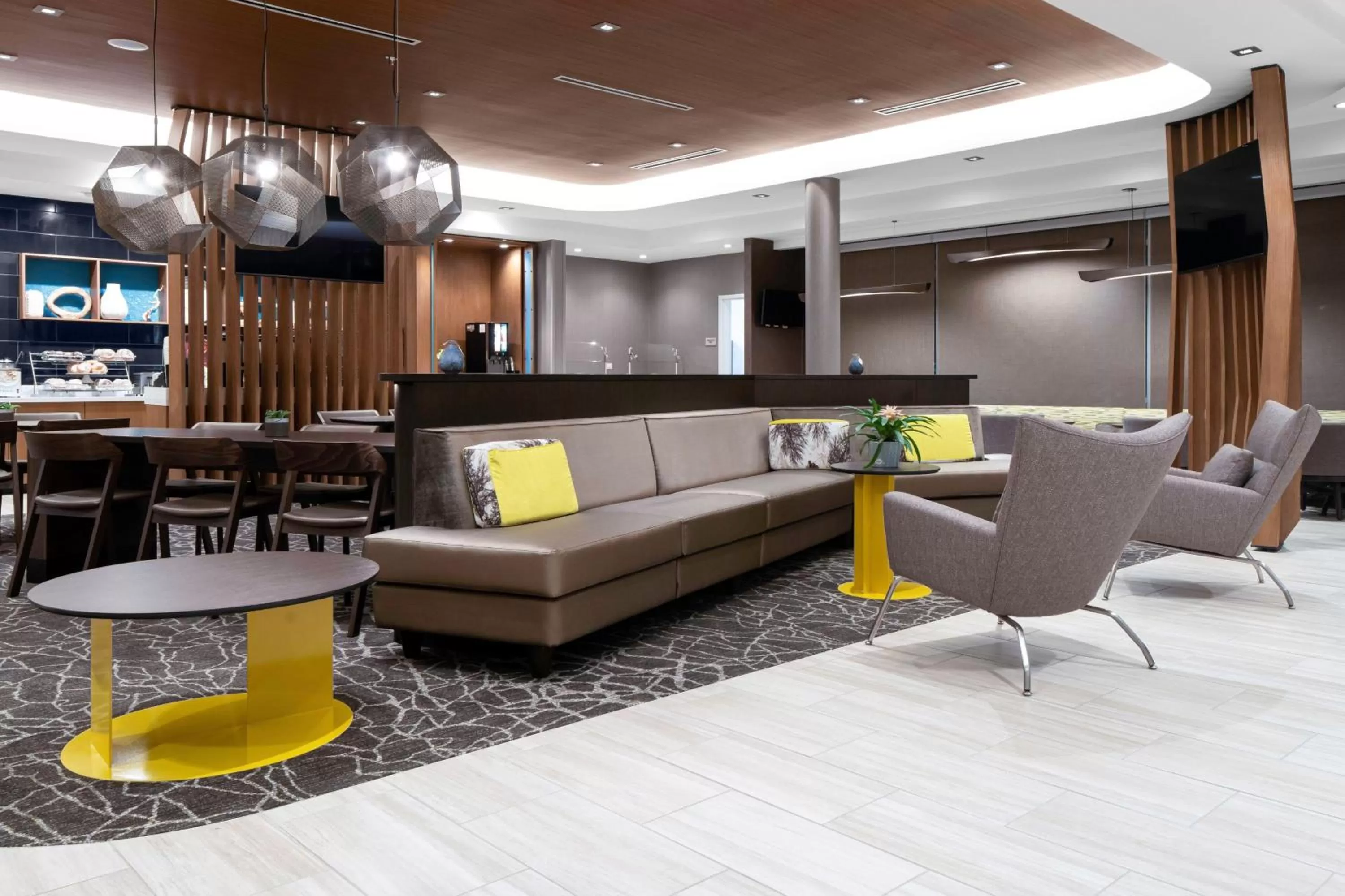 Lobby or reception in SpringHill Suites by Marriott Charlotte Huntersville