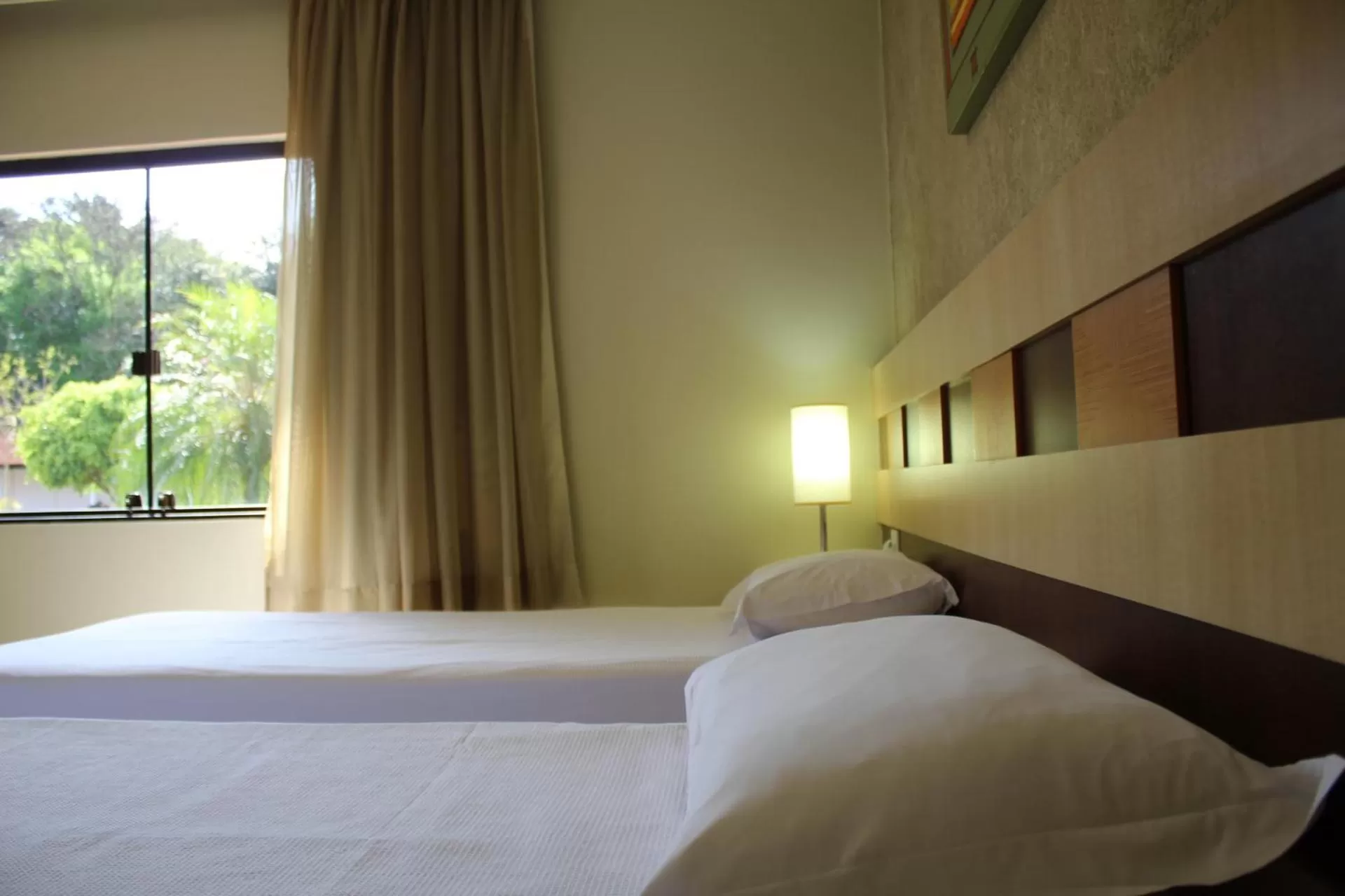 Bed in Hotel Lago Dourado