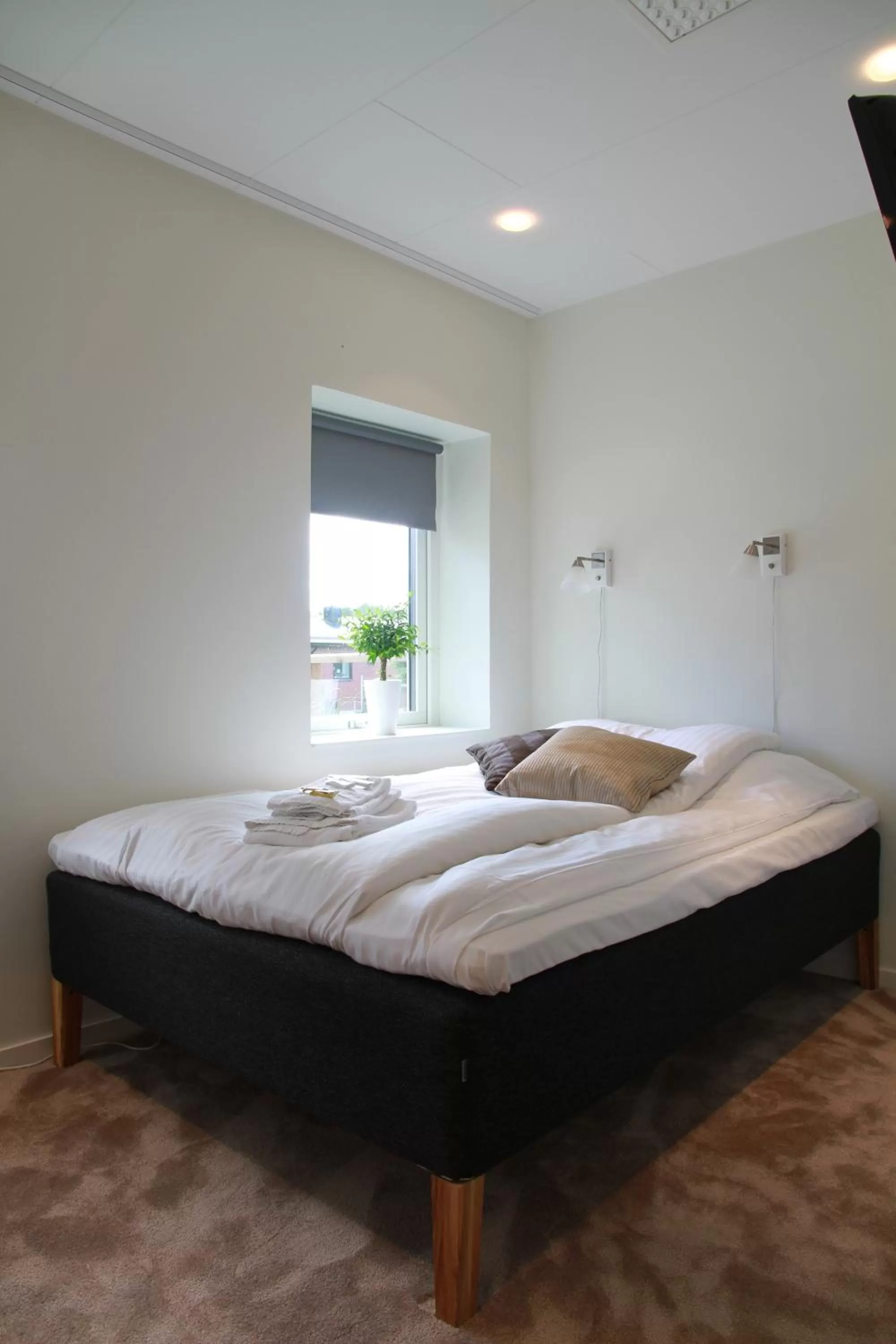 Bed in Flygplatshotellet