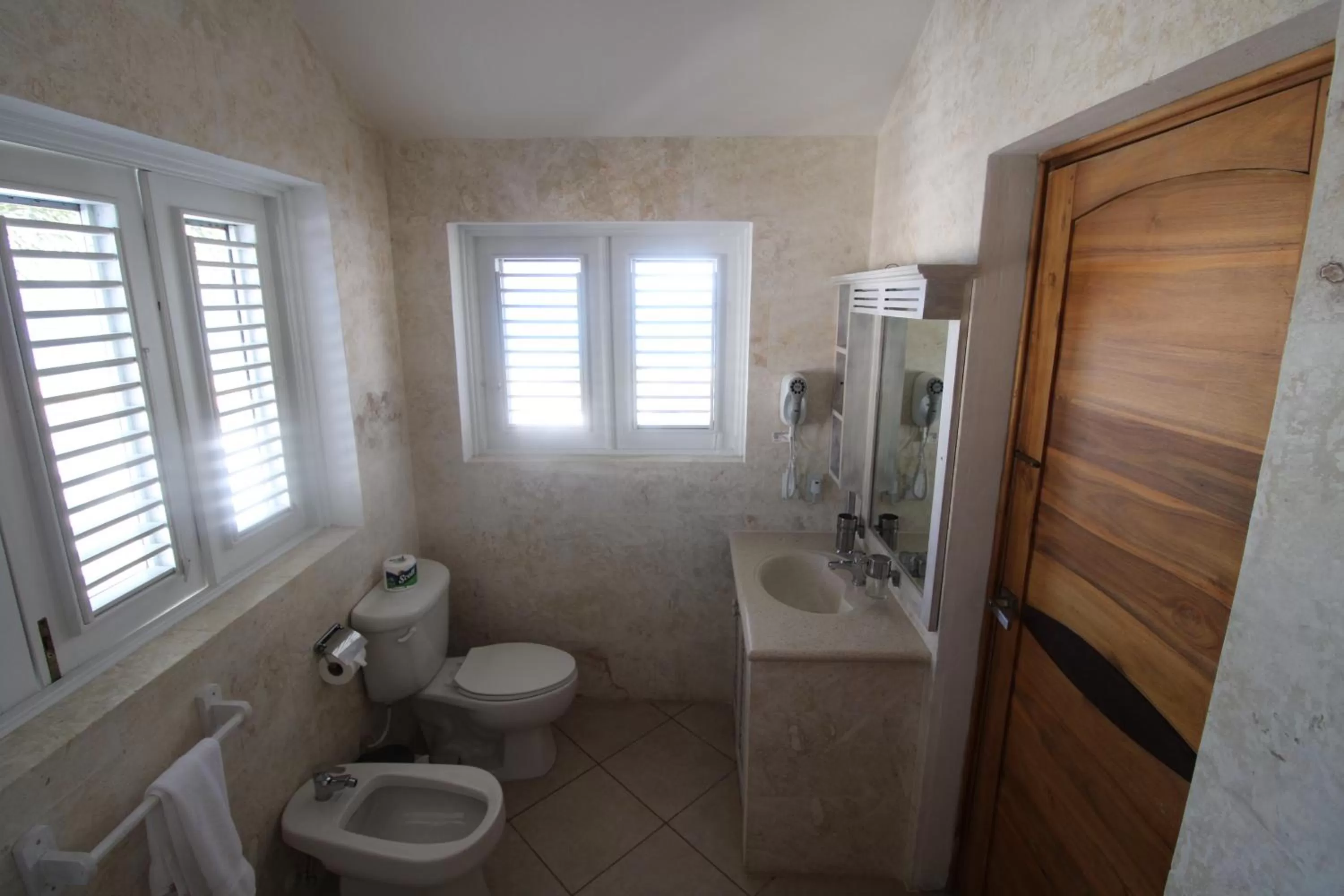 Toilet in Albachiara Hotel - Las Terrenas