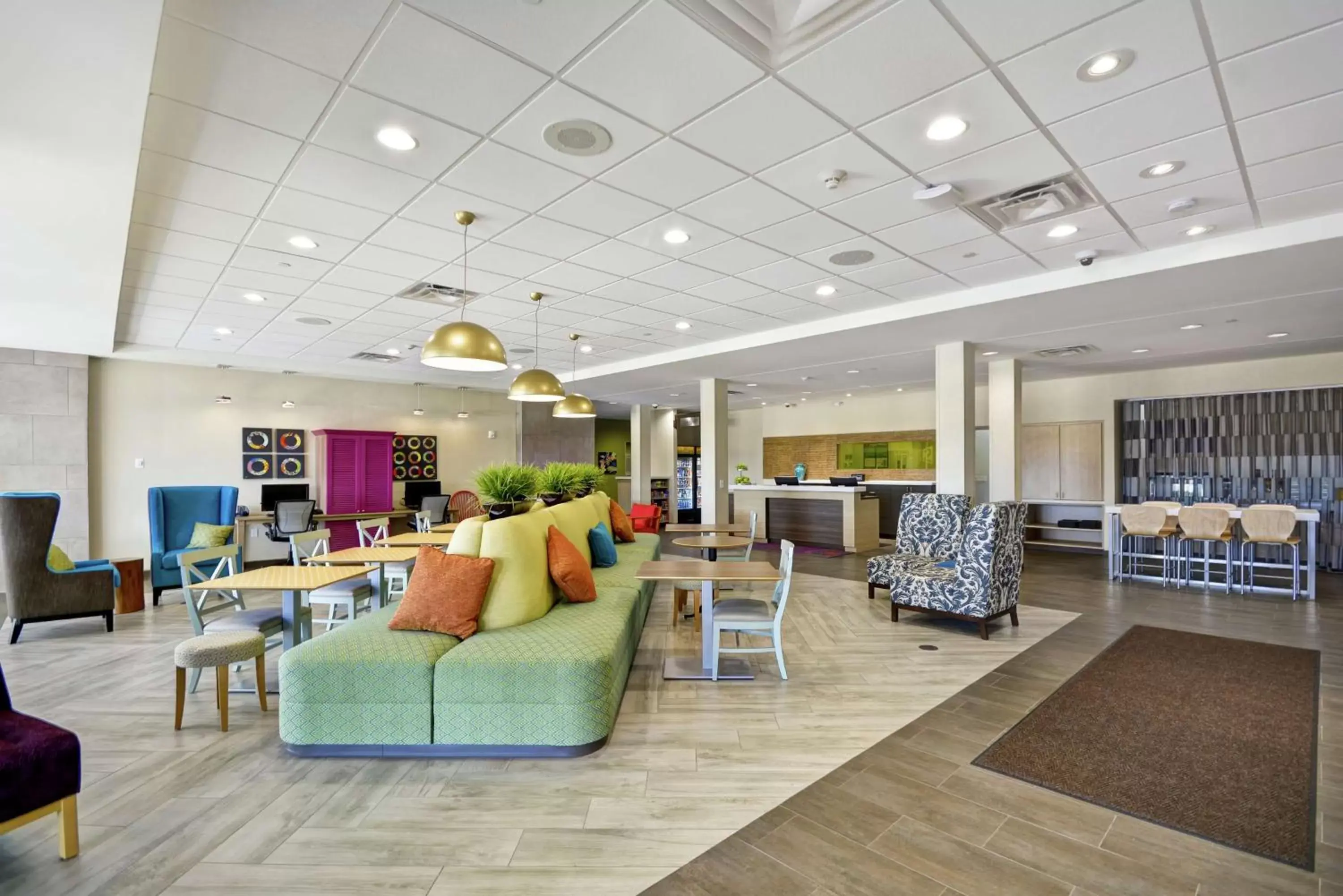 Lobby or reception in Home2 Suites by Hilton Stow Akron Lobby or reception in Home2 Suites by Hilton Stow Akron