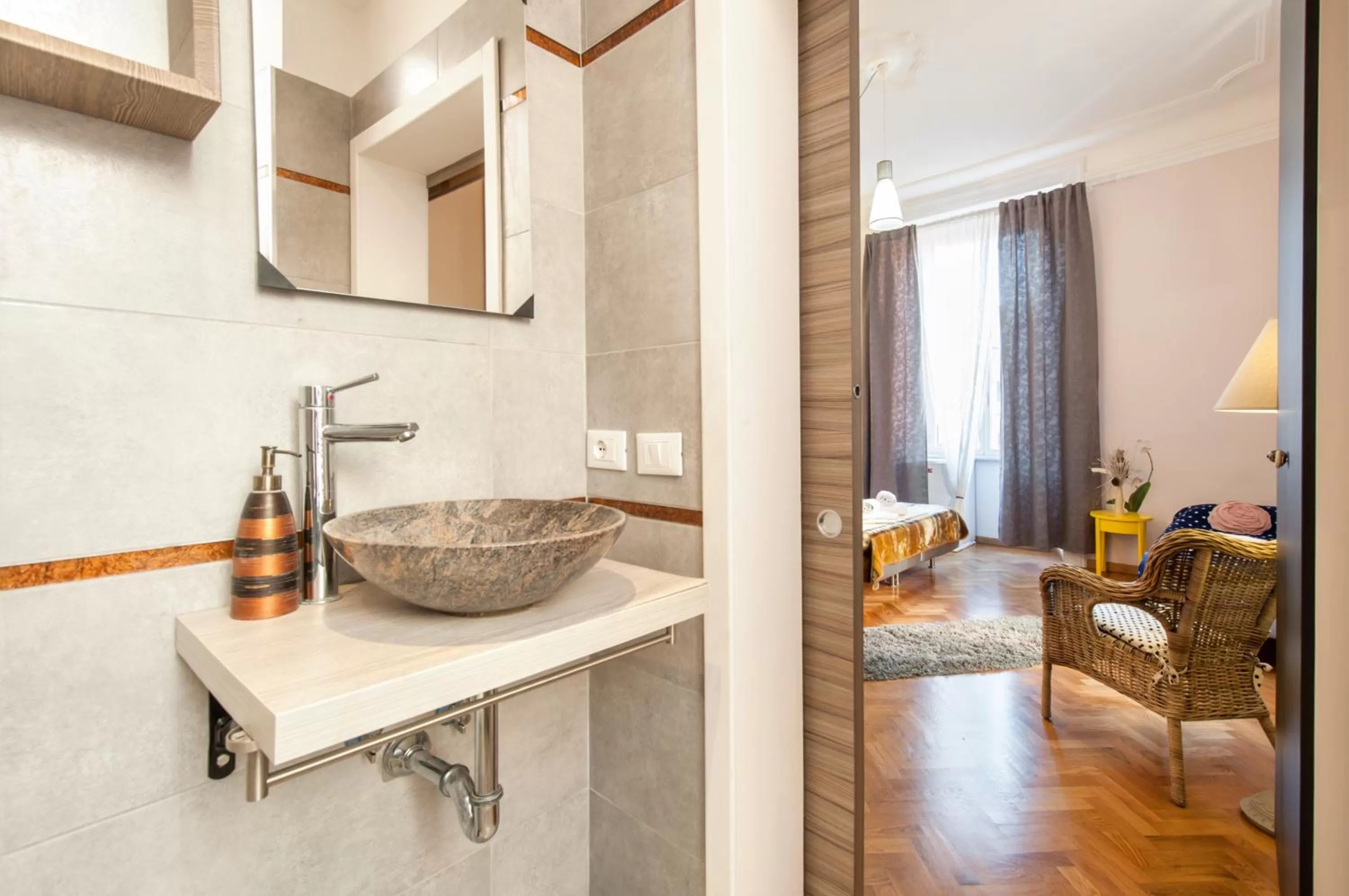 Bathroom in Sesto Suites Central